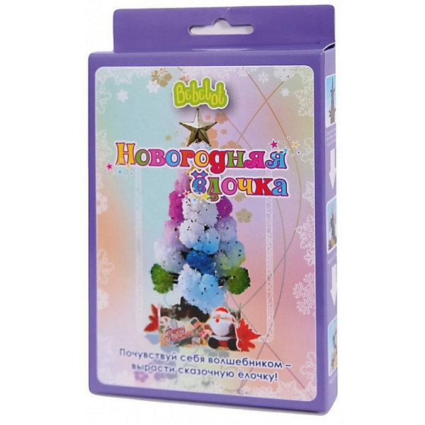 Игровой набор Новогодняя ёлочка (разноцветная) Игровой набор Новогодняя ёлочка (разноцветная)Выращивание кристаллов<br>Характеристики товара:<br><br>• размер упаковки: 27x17x11 см<br>• вес: 60 г<br>• комплектация: картонная фигурка, пластиковая ёмкость, раствор пищевой соли<br>• возраст: от пяти лет<br>• упаковка: картон<br>• страна бренда: Китай<br>• страна изготовитель: Китай<br><br>Такой набор станет отличным подарком ребенку - ведь с помощью него из кристаллов можно вырастить ёлочку самому! В набор входят различные предметы и инструкция. Это отличный способ занять ребенка!<br>Создание чего-либо своими руками помогает детям развивать важные навыки и способности, оно активизирует мышление, формирует усидчивость, логику, мелкую моторику и воображение. Изделие производится из качественных и проверенных материалов, которые безопасны для детей.<br><br>Игровой набор Новогодняя ёлочка от бренда Bebelot можно купить в нашем интернет-магазине.<br><br>Ширина мм: 170<br>Глубина мм: 27<br>Высота мм: 110<br>Вес г: 60<br>Возраст от месяцев: 72<br>Возраст до месяцев: 108<br>Пол: Унисекс<br>Возраст: Детский<br>SKU: 5168534