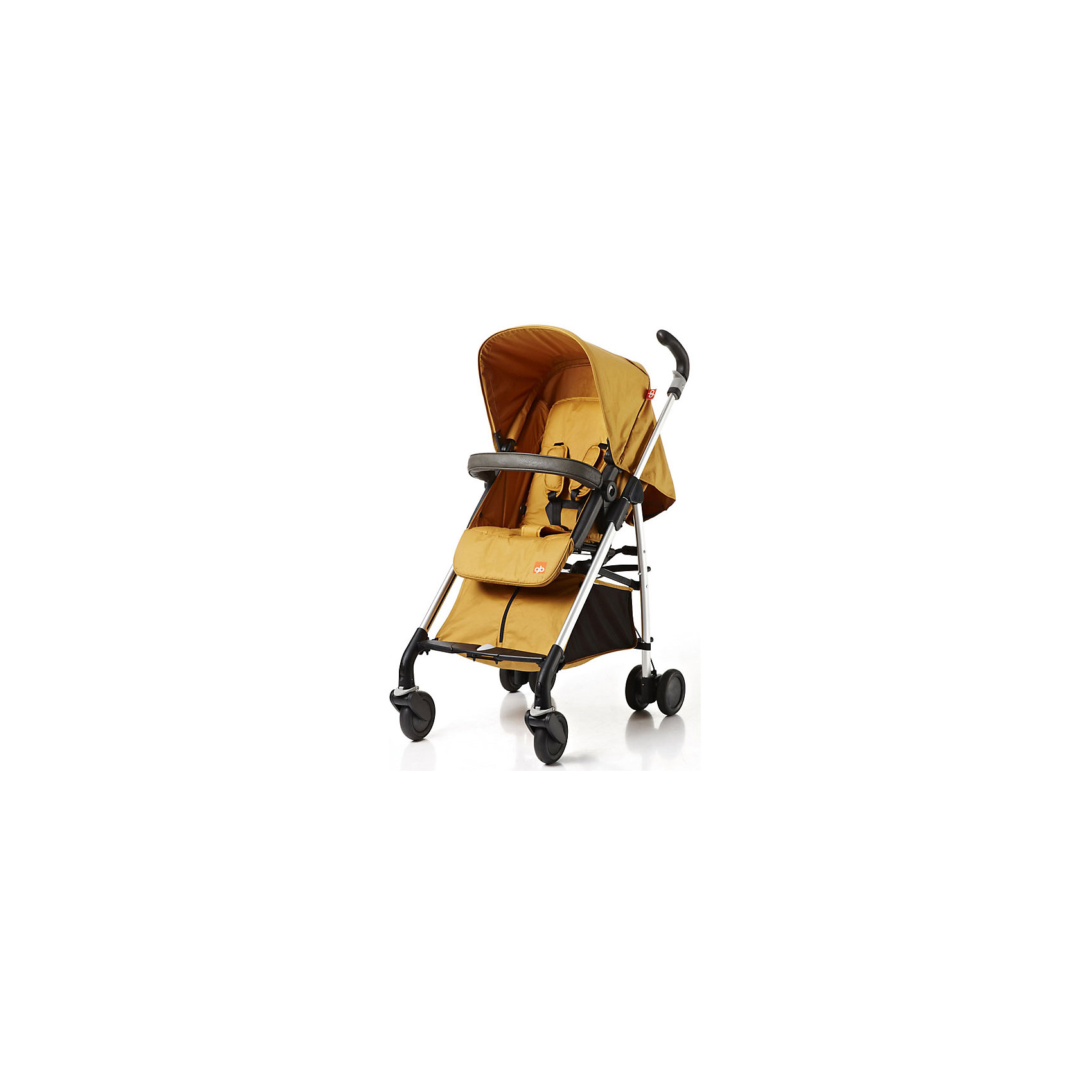 Коляска-трость GB STRETE D613R, желтый Коляска-трость GB STRETE D613R, желтыйКоляски-трости<br>Коляска-трость STRETE D613R, GB, желтый<br><br>Характеристики:<br><br>- в набор входит: коляска, вкладной матрас, силиконовый дождевой чехол, сетка от насекомых и конверт для ног<br>- реверсивный модуль<br>- материал: алюминий, текстиль, пластик<br>- колеса: EVA-резина и полиуретан<br>- ширина коляски: 59 см.<br>- размер в сложенном виде: 40 * 35 * 130 см.<br>- вес: 10,4 кг.<br><br>Надежная коляска-трость известного международного европейского бренда товаров для детей GB (ДжиБи) сделает прогулку с малышом комфортным приключением. Стильный дизайн и качественное исполнение позволят коляске прослужить много лет. Удобный раскладной козырек закрывает малыша от солнца, ветра и осадков. Передний бампер отстегивается для удобной посадки малыша. Подножка регулируется в два положения, а спинка сидения в три, последнее положение почти горизонтальное (170 градусов), позволит малышу крепко спать с своей колясочке. Прочные бесшумные передние колеса поворачиваются (можно зафиксировать), задние колеса двойные, такое сочетание позволяет осуществить наибольшую проходимость и устойчивость коляски. Для удобства хранения и перемещения коляска складывается в компактную трость. Безопасность малыша обеспечивает пятиточечный ремень с накладками и механизм предотвращающий непроизвольное складывание коляски. Реверсивный модуль коляски позволит выбирать направление обзора малыша. Обширная корзина коляски поможет взять на прогулку все любимые игрушки и необходимые аксессуары. К этой модели можно приобрести отдельно люльку или автокресло фирмы GB (ДжиБи) и тогда она сможет подойти и для новорожденных малышей или эргономично использоваться с автокреслом.<br>Коляску-трость STRETE D613R, желтый, GB (ДжиБи) можно купить в нашем интернет-магазине.<br><br>Ширина мм: 400<br>Глубина мм: 350<br>Высота мм: 1300<br>Вес г: 15000<br>Возраст от месяцев: 6<br>Возраст до месяцев: 36<br>Пол: Унисекс<br>Возраст: Детский<br>SKU: 5176039