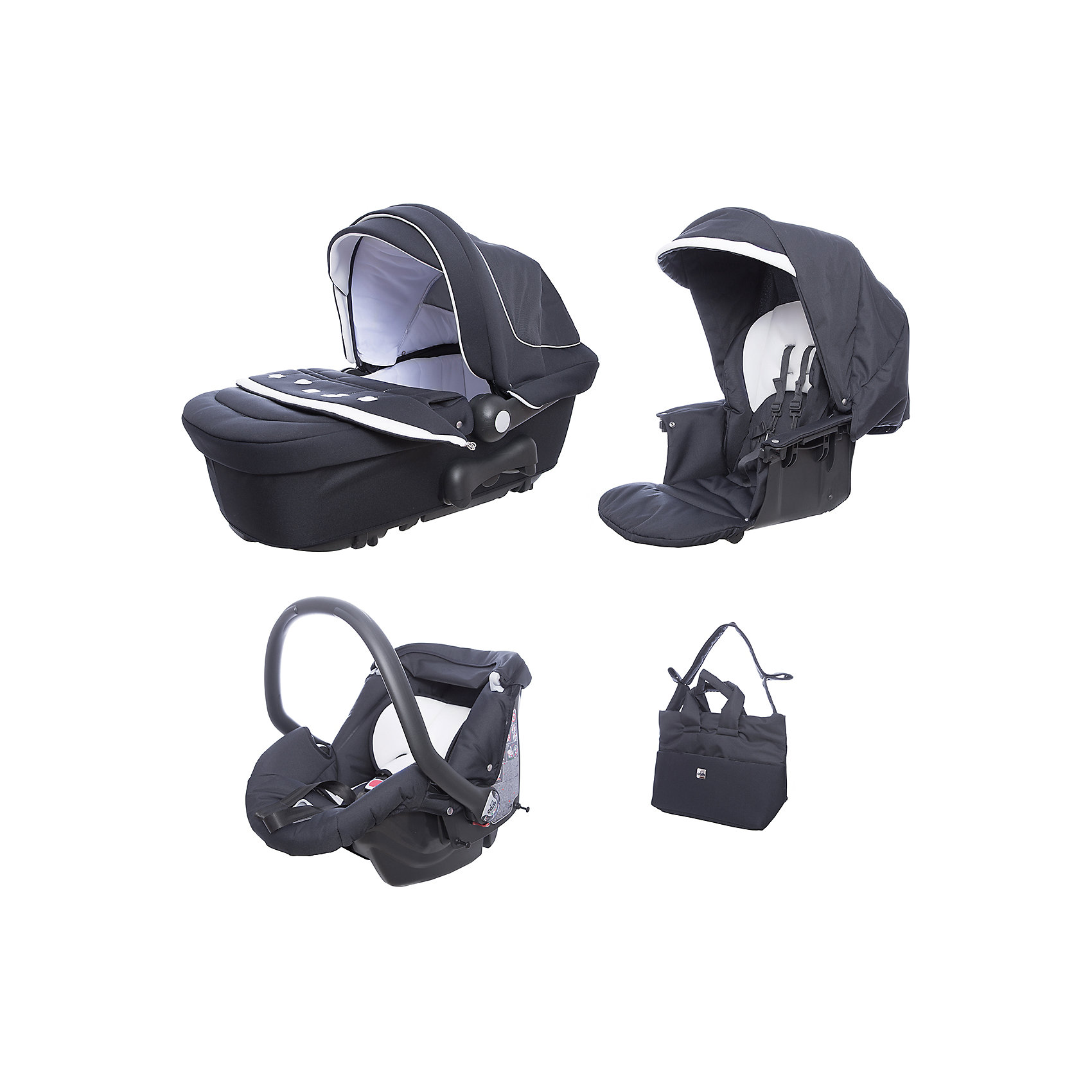 Модульный сет Dinamico Up Teddy Ex, Cam, серый Модульный сет Dinamico Up Teddy Ex, Cam, серыйКоляски 3 в 1<br>Характеристики:<br><br>• Наименование: модульный сет<br>• Сезон: круглый год<br>• Пол: универсальный<br>• Материал: металл, пластик, джинсовая ткань, эко-кожа<br>• Цвет: серый<br>• Наличие ремней безопасности<br>• Размеры люльки (Ш*Д*В): 37,5*80*31 см<br>• Размеры прогулочного блока (Ш*Д*В): 95,5*58*106 см<br>• Размеры автокресла (Ш*Д*В): 42,5*64*58 см<br>• Вес комплекта: 19 кг 100 г<br>• Спинка у прогулочного блока и люльки регулируются<br>• Удобная ручка для переноски люльки<br>• Предусмотрена возможность укачивания <br>• 2 положения: лицом к маме и спиной к маме<br>• Наличие накидки на ножки<br>• Дополнительно: дождевик, сумка для детских принадлежностей, корзина для покупок<br><br>ВНИМАНИЕ: шасси продается отдельно!<br><br>Модульный сет Dinamico Up Teddy Ex, Cam, серый – это трехколесная коляска, сочетающая в себе комфорт и многофункциональность. Комплектация предусматривает наличие люльки увеличенных размеров, удобного прогулочного блока и автокресла. Внутренняя обивка всех блоков выполнена из натурального хлопка, не вызывающего аллергии, съемные детали можно стирать. Модуль люльки оснащен системой пассивной вентиляции. Все съемные блоки оснащены брендовым механизмом смены и закрепления блоков на шасси, кроме того, в каждом блоке предусмотрены ремни безопасности. Корпус коляски выполнен из джинсовой ткани серого цвета со вставками из эко-кожи.<br><br>Модульный сет Dinamico Up Teddy Ex, Cam, серый можно купить в нашем интернет-магазине.<br><br>Ширина мм: 912<br>Глубина мм: 502<br>Высота мм: 685<br>Вес г: 19100<br>Возраст от месяцев: 0<br>Возраст до месяцев: 36<br>Пол: Унисекс<br>Возраст: Детский<br>SKU: 5179798
