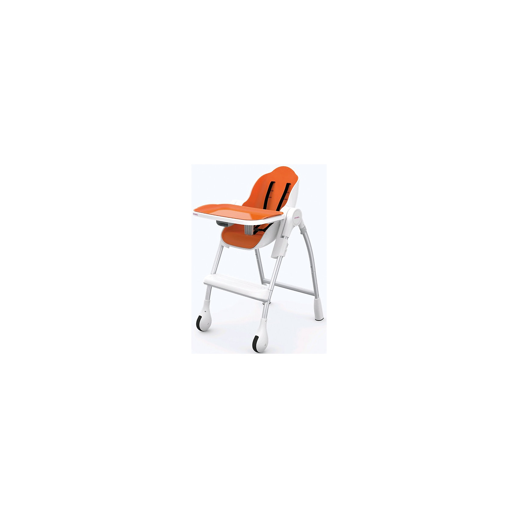 Oribel Cтульчик для кормления COCOON, Oribel, Orange высокий стул для кормления precious pc 353 orange