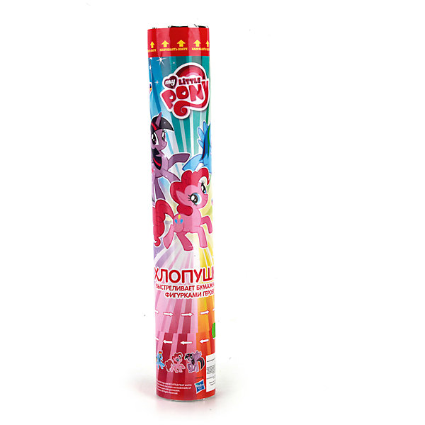 Пневмохлопушка My little pony, 30 см Пневмохлопушка My little pony, 30 смДетские хлопушки и бумфетти<br>Характеристики товара:<br><br>• материал: бумага, пластик<br>• размер упаковки: 30х5х5 см<br>• вес: 150 г<br>• комплектация:1 хлопушка<br>• упаковка: тубус<br>• страна бренда: РФ<br>• страна изготовитель: РФ<br><br>Такая хлопушка станет отличным сюрпризом для детей на праздник! Она отличается тем, что на ней изображены любимые герои многих современных детей. Хлопушка поможет создать праздничное настроение, особенно - в компании детей. Она гораздо безопаснее, чем фейерверки и бенгальские огни. Хлопушка высотой 30 сантиметров выглядит внушительно и нарядно!<br>Хлопушка выпущена в удобном формате. Изделие производится из качественных и проверенных материалов, которые безопасны для детей.<br><br>Пневмохлопушку My little pony, 30 см, от российского бренда Веселый праздник можно купить в нашем интернет-магазине.<br><br>Ширина мм: 50<br>Глубина мм: 50<br>Высота мм: 300<br>Вес г: 140<br>Возраст от месяцев: 36<br>Возраст до месяцев: 72<br>Пол: Женский<br>Возраст: Детский<br>SKU: 5196965