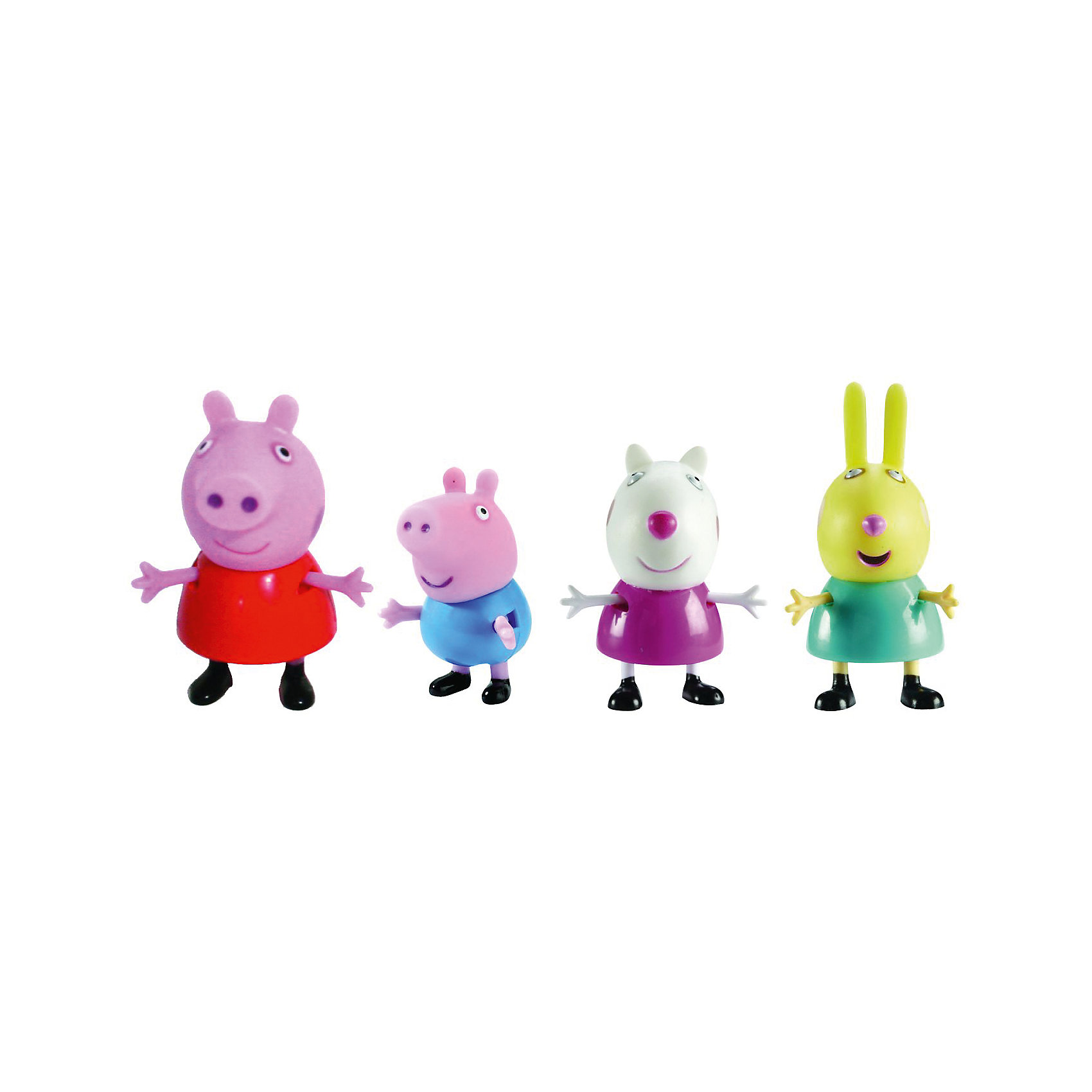 Игровой набор Любимый персонаж, в ассортименте, Peppa Pig Игровой набор Любимый персонаж, в ассортименте, Peppa PigИгрушки<br>Игровой набор Любимый персонаж, в ассортименте, Peppa Pig (Свинка Пеппа). <br><br>Характеристика:<br><br>• Материал: пластик. <br>• Размер упаковки: 13х10х3,5 см. <br>• Высота фигурки: 5,5-4,5 см. <br>• Голова, руки, ноги фигурок подвижные. <br>• 1 фигурка в комплекте. <br>• Фигурки в ассортименте: свинка Пеппа, Джордж, крольчиха Ребекка, овечка Сьюзи, кошечка Кенди, зебра Зоэ, щенок Дени.<br><br>ВНИМАНИЕ! Данный артикул представлен в разных вариантах исполнения. К сожалению, заранее выбрать определенный вариант невозможно. При заказе нескольких фигурок возможно получение одинаковых.<br><br>Этот набор обязательно порадует всех любителей мультсериала Peppa Pig. Яркие фигурки выполнены из экологичного пластика, прекрасно детализированы и реалистично раскрашены - очень похожи на героев мультфильма. Собери все фигурки и придумай свои увлекательные и забавные истории с любимыми персонажами!<br><br>Игровой набор Любимый персонаж, в ассортименте, Peppa Pig (Свинка Пеппа), можно купить в нашем магазине.<br><br>Ширина мм: 130<br>Глубина мм: 105<br>Высота мм: 35<br>Вес г: 25<br>Возраст от месяцев: 36<br>Возраст до месяцев: 2147483647<br>Пол: Унисекс<br>Возраст: Детский<br>SKU: 5211675