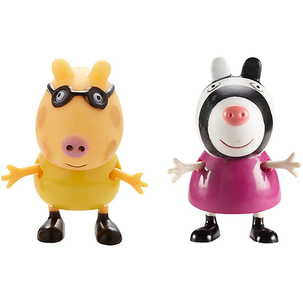 Игровой набор Педро и Зои, Peppa Pig Игровой набор Педро и Зои, Peppa PigИгровые наборы с фигурками<br>Игровой набор Педро и Зои, Peppa Pig (Свинка Пеппа). <br><br>Характеристика:<br><br>• Материал: пластик. <br>• Размер упаковки: 9х16х5 см. <br>• Высота фигурок: 5,5 см. <br>• Голова, руки, ноги фигурок подвижные. <br>• 2 фигурки в комплекте. <br><br>Этот набор обязательно порадует всех любителей мультсериала Peppa Pig. Яркие фигурки Пони Педро и Зебры Зои выполнены из экологичного пластика, прекрасно детализированы и реалистично раскрашены - очень похожи на героев мультфильма. Собери все фигурки и придумай свои увлекательные и забавные истории с любимыми персонажами!<br><br>Игровой набор Педро и Зои, Peppa Pig (Свинка Пеппа), можно купить в нашем интернет-магазине.<br><br>Ширина мм: 90<br>Глубина мм: 160<br>Высота мм: 50<br>Вес г: 60<br>Возраст от месяцев: 36<br>Возраст до месяцев: 2147483647<br>Пол: Унисекс<br>Возраст: Детский<br>SKU: 5211676