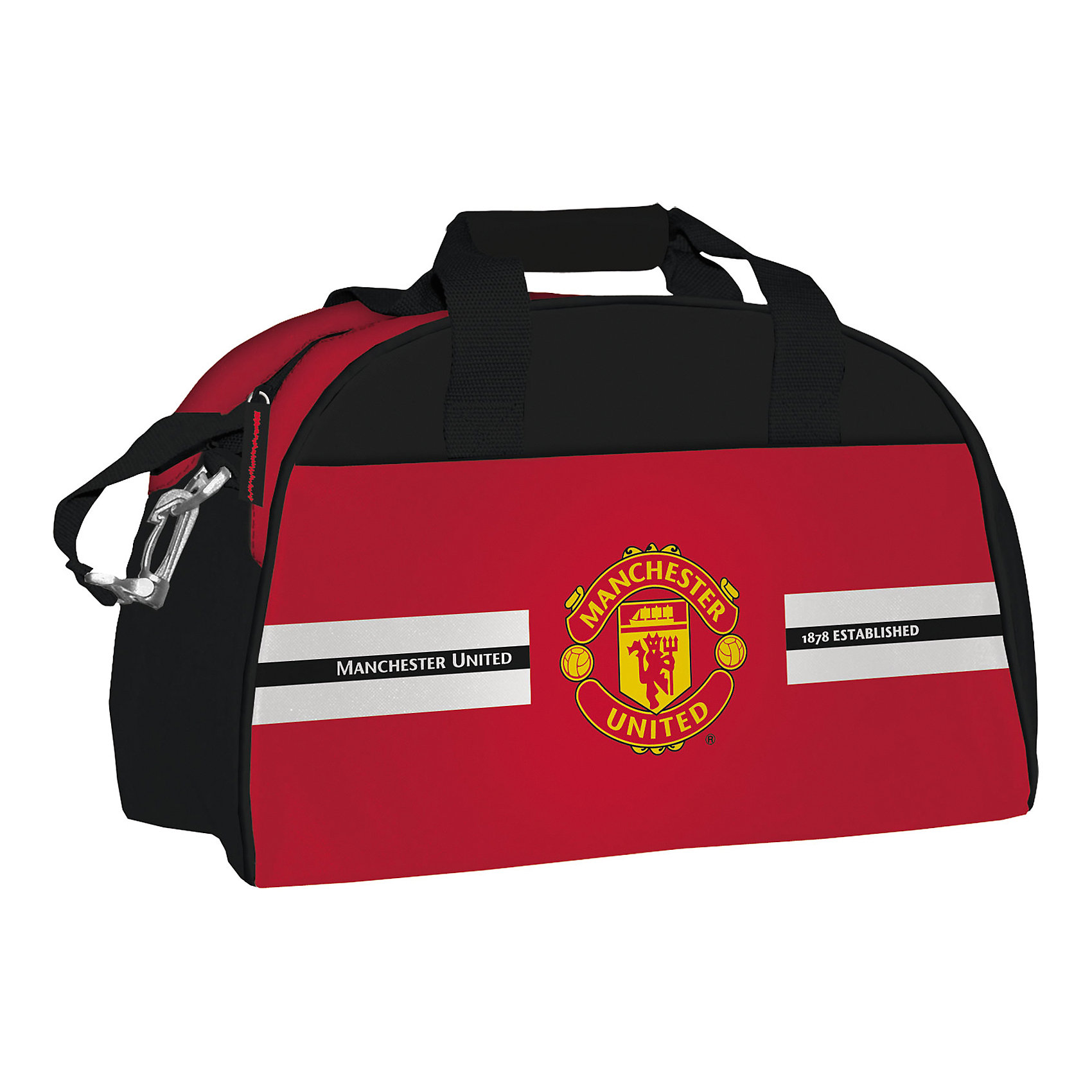Сумка спортивная большая, Manchester United FC Сумка спортивная большая, Manchester United FCСпортивные сумки<br>Сумка спортивная большая, Manchester United FC, Академия Групп<br><br>Характеристики:<br><br>• большая и вместительная<br>• изготовлена из водонепроницаемого материала<br>• удобные ручки и ремень<br>• декорирована эмблемой ФК Манчестер Юнайтед<br>• размер: 48х30х22 см<br>• вес: 708 грамм<br><br>Стильная сумка по достоинству оценит каждый спортсмен. Модель выполнена из прочных материалов, не пропускающих воду. Сумка имеет форму полукруга, оснащена текстильными ручками и удобным длинным ремнем для ношения на плече. Сумка отличается ярким дизайном: красно-черная расцветка дополнена логотипом футбольного клуба Манчестер Юнайтед.<br><br>Сумку спортивная большая, Manchester United FC, Академия Групп вы можете купить в нашем интернет-магазине.<br><br>Ширина мм: 300<br>Глубина мм: 480<br>Высота мм: 220<br>Вес г: 708<br>Возраст от месяцев: 156<br>Возраст до месяцев: 180<br>Пол: Мужской<br>Возраст: Детский<br>SKU: 5218450