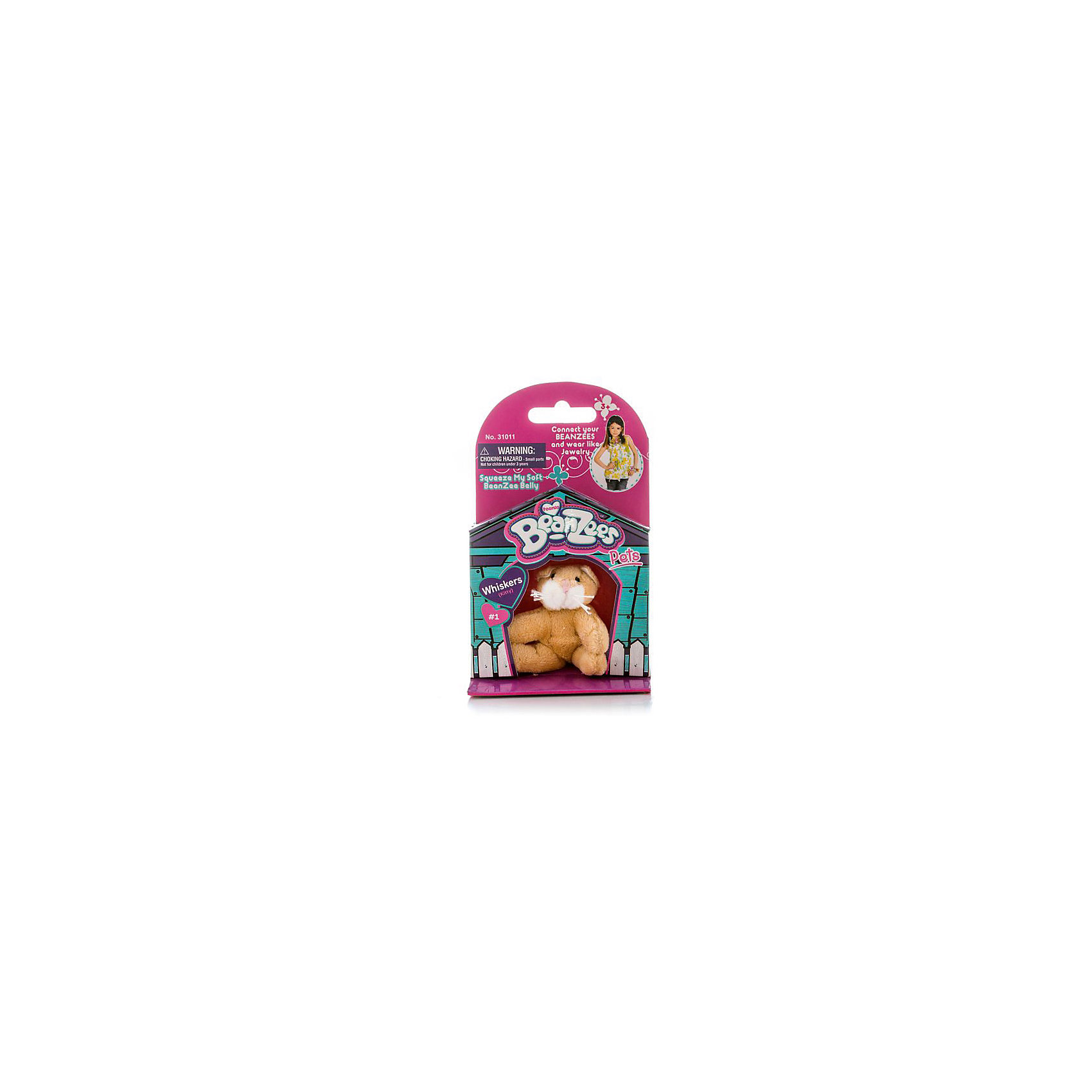 Мини-плюш Кошка, Beanzeez Мини-плюш Кошка, BeanzeezЗвери и птицы<br>Характеристики товара:<br><br>• особенности: наличие на лапках липучек, игрушку можно соединять с другими героями из серии<br>• материал: пластик, текстиль<br>• размер упаковки: 9х5,5х14,5 см.<br>• высота игрушки: 5 см<br>• возраст: от 3 лет<br>• страна бренда: США<br>• страна производства: Китай<br><br>Такая симпатичная игрушка не оставит ребенка равнодушным! Какой малыш откажется поиграть с маленькими плюшевыми игрушками из большой пушистой коллекции?! Игрушки очень качественно выполнены, поэтому такая фигурка станет отличным подарком ребенку. Благодаря липучкам на лапках животных можно соединить между собой. Дети приходят в восторг от этих игрушек!<br>Такие предметы помогают ребенку отрабатывать новые навыки и способности - развивать ловкость, мелкую моторику, воображение, мышление, логику. Изделие производится из качественных сертифицированных материалов, безопасных даже для самых маленьких.<br><br>Мини-плюш Кошка от бренда Beanzeez можно купить в нашем интернет-магазине.<br><br>Ширина мм: 50<br>Глубина мм: 140<br>Высота мм: 85<br>Вес г: 73<br>Возраст от месяцев: 36<br>Возраст до месяцев: 2147483647<br>Пол: Женский<br>Возраст: Детский<br>SKU: 5218664