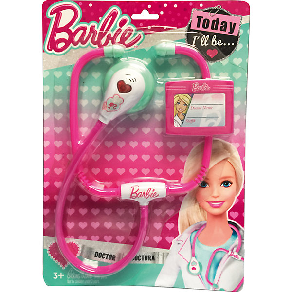 Игровой набор юного доктора на блистере, Barbie