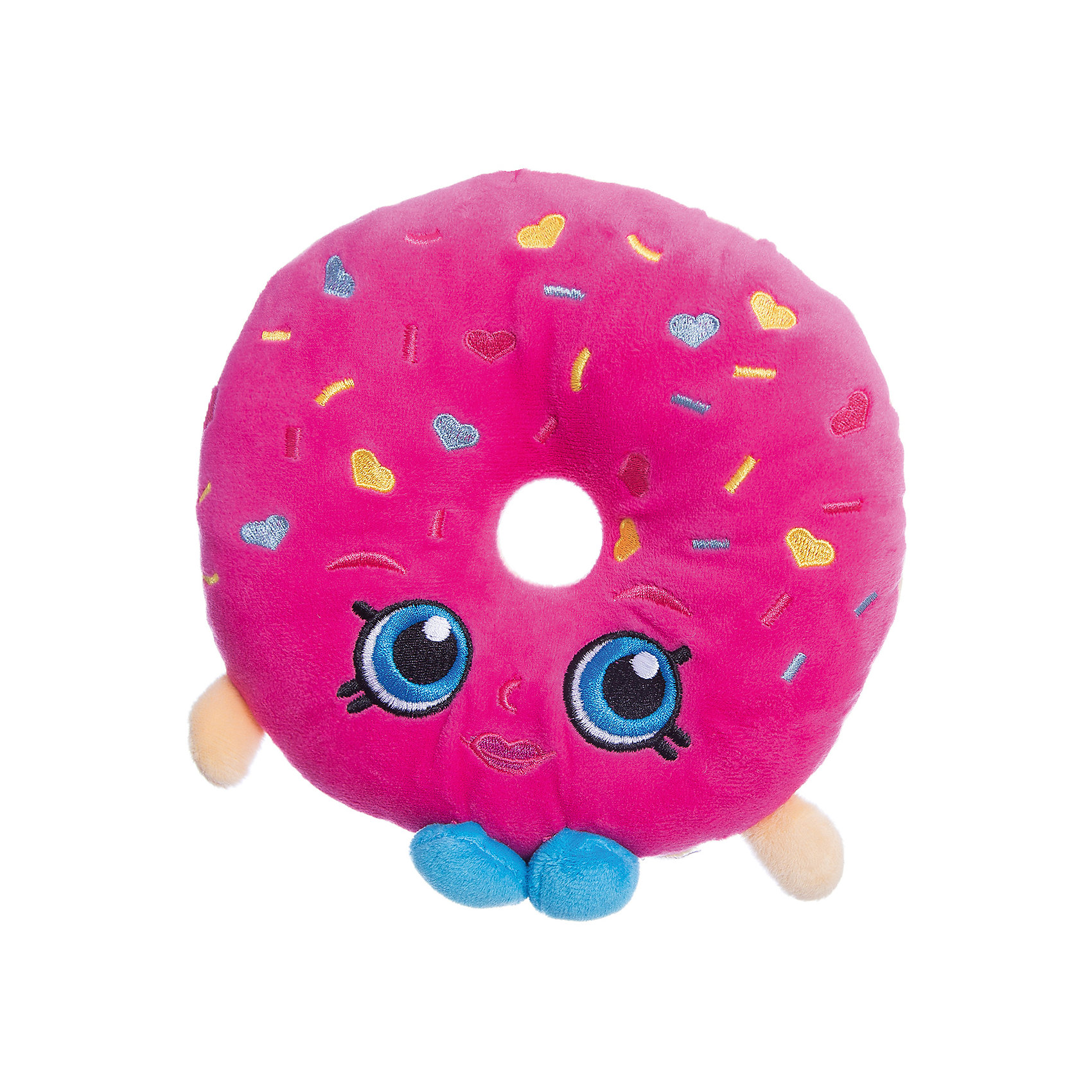 Мягкая игрушка Пончик Делиш, 20см, Shopkins Мягкая игрушка Пончик Делиш, 20см, ShopkinsShopkins<br>Характеристики:<br><br>• размер игрушки: 20 см;<br>• материал: плюш;<br>• наполнитель: синтепон;<br>• декоративные элементы: вышивка;<br>• упаковка: ПВХ-пакет.<br><br>Плюшевая коллекционная игрушка Шопкинс создана по мотивам мультсериала для детей. Пончик Делиш с огромными голубыми глазами, личико - вышивка-аппликация, тельце мягконабивное. В процессе игры развивается воображение, речь, тактильное восприятие.<br><br>Мягкую игрушку Пончик Делиш, 20см, Shopkins можно купить в нашем магазине.<br><br>Ширина мм: 185<br>Глубина мм: 180<br>Высота мм: 50<br>Вес г: 90<br>Возраст от месяцев: 36<br>Возраст до месяцев: 2147483647<br>Пол: Женский<br>Возраст: Детский<br>SKU: 5247684