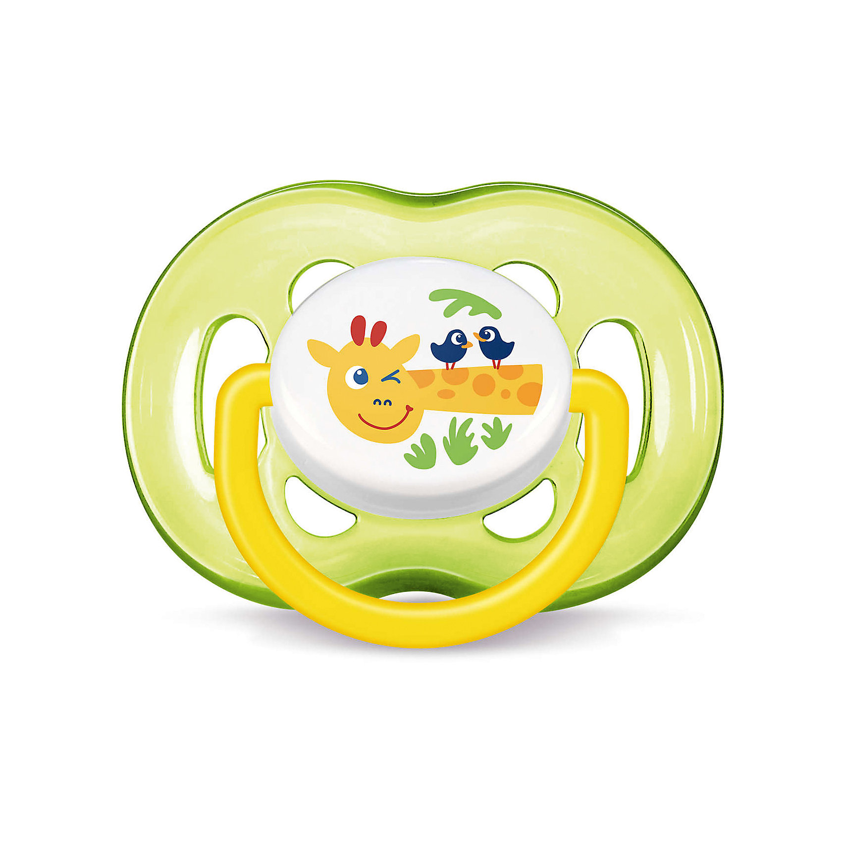 Силиконовая пустышка, с 18 мес., 2 шт., Philips Avent, желтый (SCF186/23) от myToys Силиконовая пустышка, с 18 мес., 2 шт., Philips Avent, желтый (SCF186/23) от myToys