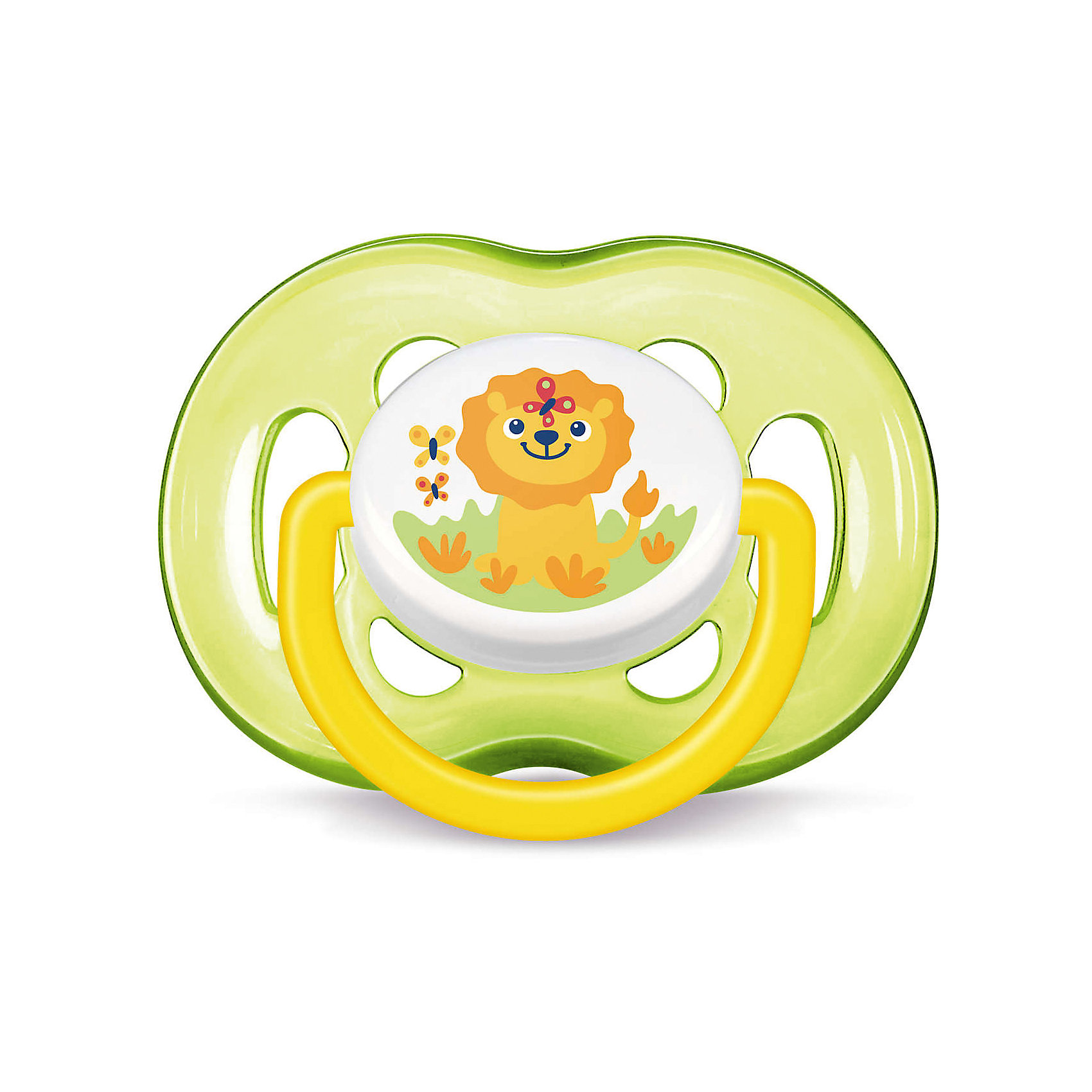 Силиконовая пустышка, с 18 мес., 2 шт., Philips Avent, желтый (SCF186/23) от myToys Силиконовая пустышка, с 18 мес., 2 шт., Philips Avent, желтый (SCF186/23) от myToys