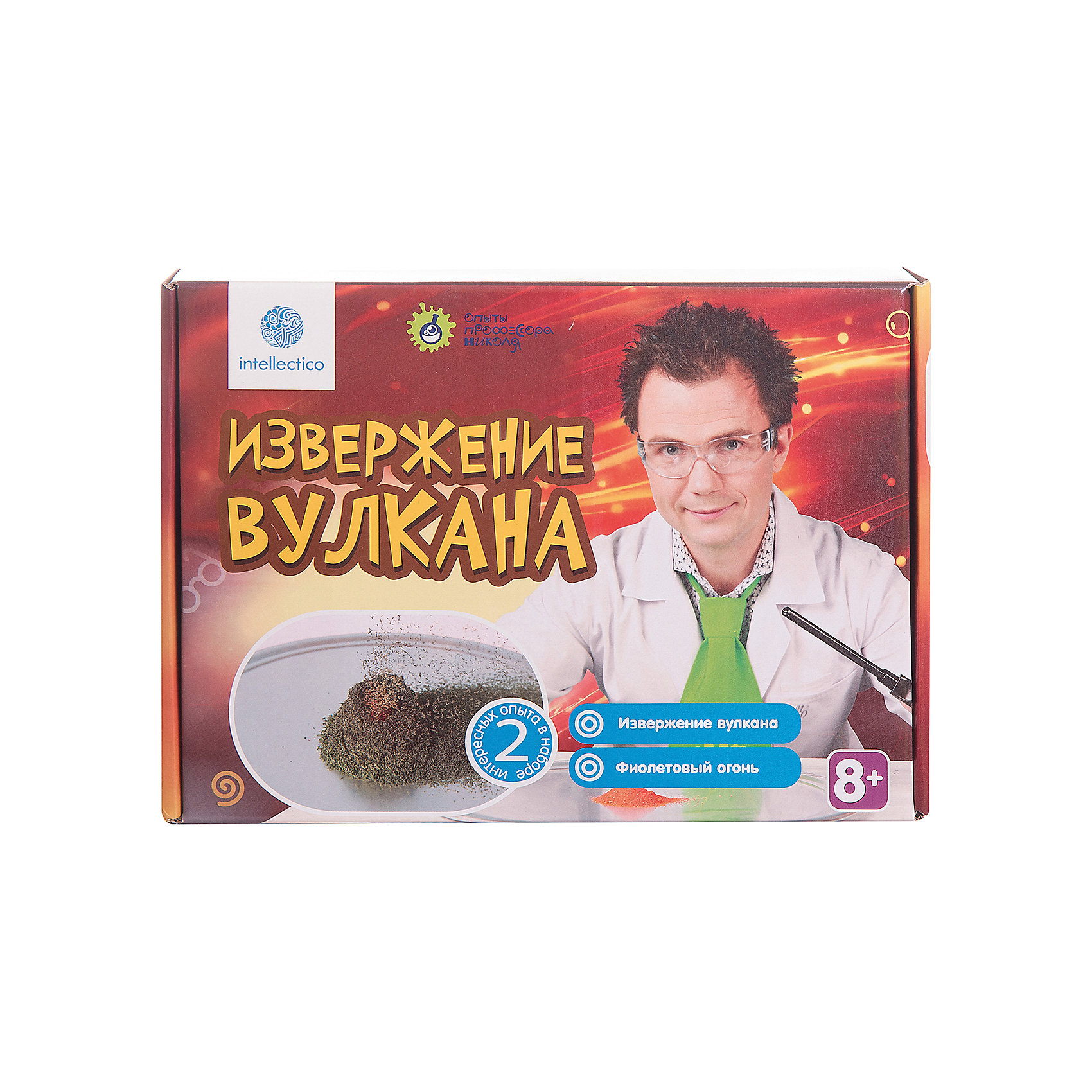 Набор для опытов с профессором Николя Извержение вулкана Набор для опытов с профессором Николя Извержение вулканаЭксперименты и опыты<br>С помощь набора ПРОФЕССОР НИКОЛЯ Как сделать фейерверк можно провести 2 опыта - как сделать фейерверк и цветные перевоплощения меди. Эти яркие эксперименты покажут, как с помощью химических реакций можно получить разноцветные фейерверки. Специальный набор реактивов позволит создать искрящийся огонь четырех разных цветов. Для безопасности проведения эксперимента в набор входит керамическая чаша для горения. <br> Ключевая задача набора для опытов — постижение ребенком естественных наук в игровой форме, развитие мышления, внимания и интеллектуальных способностей. Именно такие игры прививают детям любовь к науке, демонстрируют ее удивительные возможности. <br> Возрастное ограничение: 8+<br><br>Ширина мм: 285<br>Глубина мм: 210<br>Высота мм: 60<br>Вес г: 710<br>Возраст от месяцев: 48<br>Возраст до месяцев: 180<br>Пол: Унисекс<br>Возраст: Детский<br>SKU: 5263175