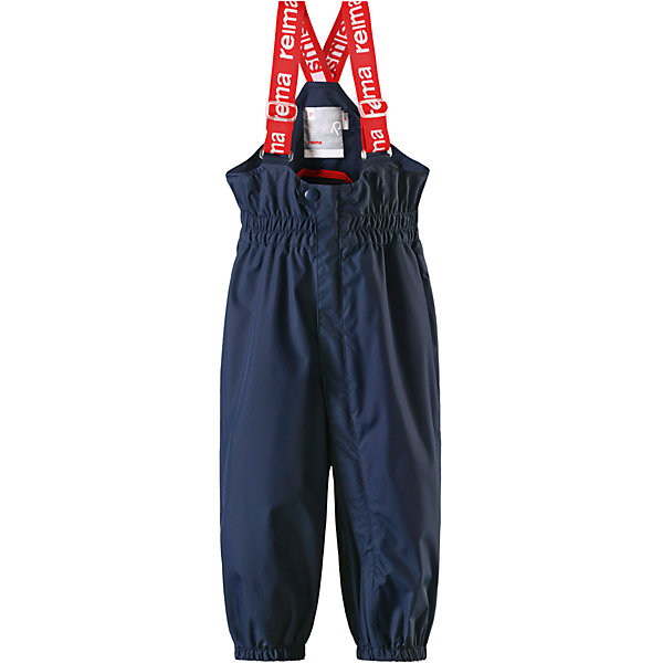 Брюки Tuikku для мальчика Reimatec® Reima Брюки Tuikku для мальчика Reimatec® ReimaОдежда<br>Характеристики товара:<br><br>• цвет: синий<br>• состав: 100% полиэстер, полиуретановое покрытие<br>• температурный режим: от +5°до +15°С<br>• водонепроницаемость: 15000 мм<br>• воздухопроницаемость: 5000 мм<br>• износостойкость: 40000 циклов (тест Мартиндейла)<br>• без утеплителя<br>• все швы проклеены, водонепроницаемы<br>• водо- и ветронепроницаемый, «дышащий» и грязеотталкивающий материал<br>• гладкая подкладка из полиэстера<br>• высокая талия с регулируемыми подтяжками<br>• эластичные манжеты на брючинах<br>• прочные съёмные силиконовые штрипки<br>• длинная застёжка на молнии облегчает надевание<br>• светоотражающие детали<br>• комфортная посадка<br>• страна производства: Китай<br>• страна бренда: Финляндия<br>• коллекция: весна-лето 2017<br><br>Демисезонные брюки помогут обеспечить ребенку комфорт и тепло. Они отлично смотрятся с различным верхом. Изделие удобно сидит и модно выглядит. Материал отлично подходит для дождливой погоды. Стильный дизайн разрабатывался специально для детей.<br><br>Обувь и одежда от финского бренда Reima пользуются популярностью во многих странах. Они стильные, качественные и удобные. Для производства продукции используются только безопасные, проверенные материалы и фурнитура.<br><br>Брюки Reimatec® от финского бренда Reima (Рейма) можно купить в нашем интернет-магазине.<br><br>Ширина мм: 215<br>Глубина мм: 88<br>Высота мм: 191<br>Вес г: 336<br>Цвет: синий<br>Возраст от месяцев: 6<br>Возраст до месяцев: 9<br>Пол: Мужской<br>Возраст: Детский<br>Размер: 74,98,80,92,86<br>SKU: 5265502