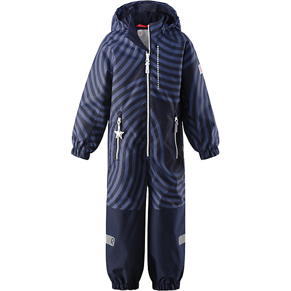 Комбинезон Kiddo Seili для мальчика Reimatec® Reima Комбинезон Kiddo Seili для мальчика Reimatec® ReimaОдежда<br>Характеристики товара:<br><br>• цвет: темно-синий<br>• состав: 100% полиэстер, полиуретановое покрытие<br>• температурный режим: от +10°до 0°С<br>• без утеплителя<br>• водонепроницаемость: 10000 мм<br>• воздухопроницаемость: верх - 5000, брючины - 3000 мм<br>• износостойкость: верх - 30000, брючины - 50000 циклов (тест Мартиндейла)<br>• основные швы проклеены, водонепроницаемы<br>• водо- и ветронепроницаемый, дышащий, грязеотталкивающий материал<br>• прочная нижняя часть без внутренних швов ниже колен<br>• подкладка из mesh-сетки<br>• безопасный съёмный капюшон<br>• эластичные манжеты<br>• талия регулируется изнутри<br>• эластичный манжеты на брючинах<br>• прочные съёмные силиконовые штрипки<br>• два кармана на молнии<br>• светоотражающие детали<br>• комфортная посадка<br>• страна производства: Китай<br>• страна бренда: Финляндия<br>• коллекция: весна-лето 2017<br><br>Верхняя одежда для детей может быть модной и комфортной одновременно! Демисезонный комбинезон поможет обеспечить ребенку комфорт и тепло. Он отлично смотрится с различной обувью. Изделие удобно сидит и модно выглядит. Материал - прочный, хорошо подходящий для межсезонья, водо- и ветронепроницаемый, «дышащий». Стильный дизайн разрабатывался специально для детей.<br><br>Одежда и обувь от финского бренда Reima пользуется популярностью во многих странах. Эти изделия стильные, качественные и удобные. Для производства продукции используются только безопасные, проверенные материалы и фурнитура. Порадуйте ребенка модными и красивыми вещами от Reima! <br><br>Комбинезон для девочки Reimatec® от финского бренда Reima (Рейма) можно купить в нашем интернет-магазине.<br><br>Ширина мм: 356<br>Глубина мм: 10<br>Высота мм: 245<br>Вес г: 519<br>Цвет: синий<br>Возраст от месяцев: 84<br>Возраст до месяцев: 96<br>Пол: Мужской<br>Возраст: Детский<br>Размер: 128,110,104,116,122,92,98<br>SKU: 5265920