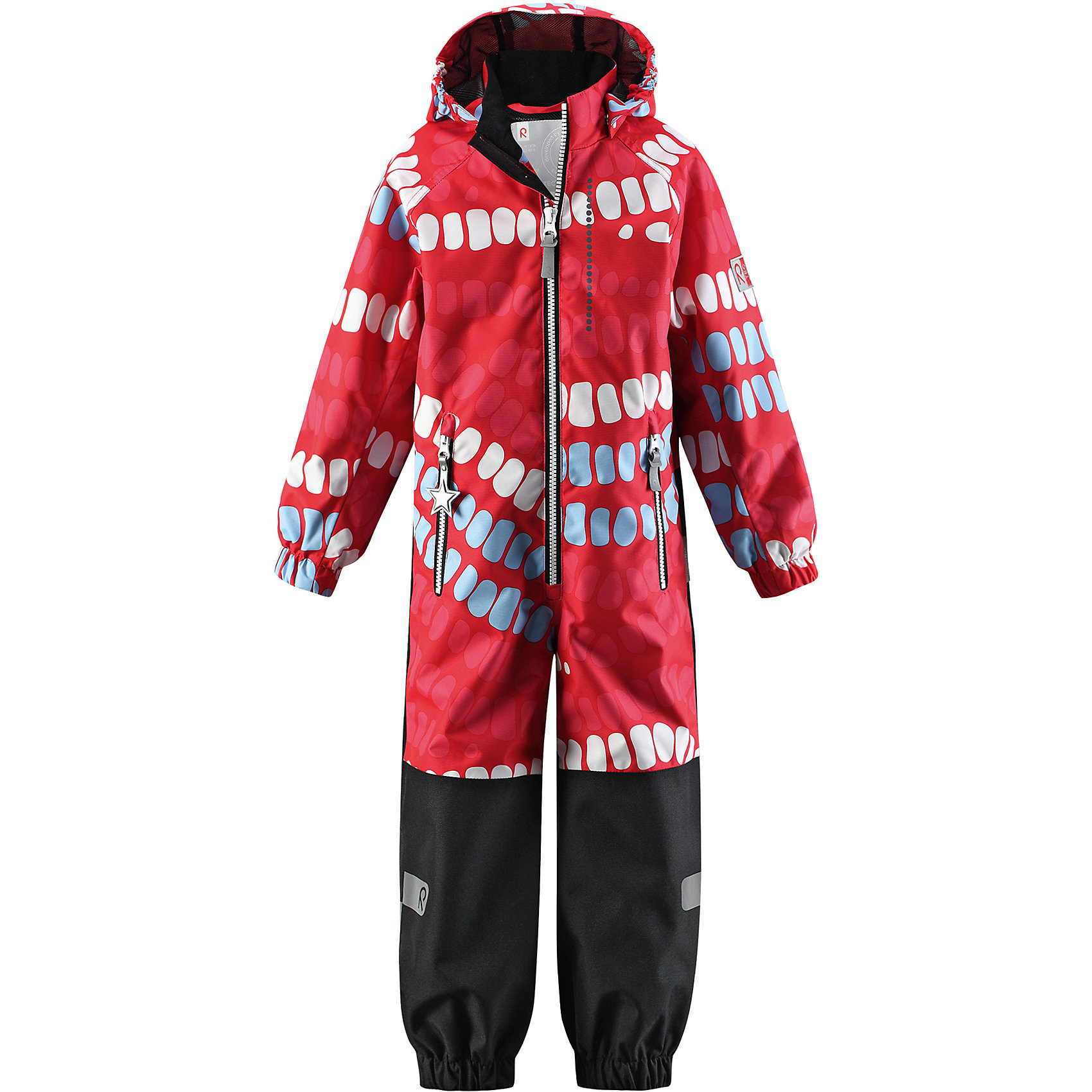 Комбинезон Kiddo Segel для девочки Reimatec® Reima Комбинезон Kiddo Segel для девочки Reimatec® ReimaОдежда<br>Характеристики товара:<br><br>• цвет: красный<br>• состав: 100% полиэстер, полиуретановое покрытие<br>• температурный режим: от +10°до 0°С<br>• без утеплителя<br>• водонепроницаемость: 10000 мм<br>• воздухопроницаемость: верх - 5000, брючины - 3000 мм<br>• износостойкость: верх - 30000, брючины - 50000 циклов (тест Мартиндейла)<br>• основные швы проклеены, водонепроницаемы<br>• водо- и ветронепроницаемый, дышащий, грязеотталкивающий материал<br>• прочная нижняя часть без внутренних швов ниже колен<br>• подкладка из mesh-сетки<br>• безопасный съёмный капюшон<br>• эластичные манжеты<br>• талия регулируется изнутри<br>• эластичный манжеты на брючинах<br>• прочные съёмные силиконовые штрипки<br>• два кармана на молнии<br>• светоотражающие детали<br>• комфортная посадка<br>• страна производства: Китай<br>• страна бренда: Финляндия<br>• коллекция: весна-лето 2017<br><br>Верхняя одежда для детей может быть модной и комфортной одновременно! Демисезонный комбинезон поможет обеспечить ребенку комфорт и тепло. Он отлично смотрится с различной обувью. Изделие удобно сидит и модно выглядит. Материал - прочный, хорошо подходящий для межсезонья, водо- и ветронепроницаемый, «дышащий». Стильный дизайн разрабатывался специально для детей.<br><br>Одежда и обувь от финского бренда Reima пользуется популярностью во многих странах. Эти изделия стильные, качественные и удобные. Для производства продукции используются только безопасные, проверенные материалы и фурнитура. Порадуйте ребенка модными и красивыми вещами от Reima! <br><br>Комбинезон для девочки Reimatec® от финского бренда Reima (Рейма) можно купить в нашем интернет-магазине.<br><br>Ширина мм: 356<br>Глубина мм: 10<br>Высота мм: 245<br>Вес г: 519<br>Цвет: красный<br>Возраст от месяцев: 36<br>Возраст до месяцев: 48<br>Пол: Женский<br>Возраст: Детский<br>Размер: 104,92,128,98,116,110,122<br>SKU: 5265928