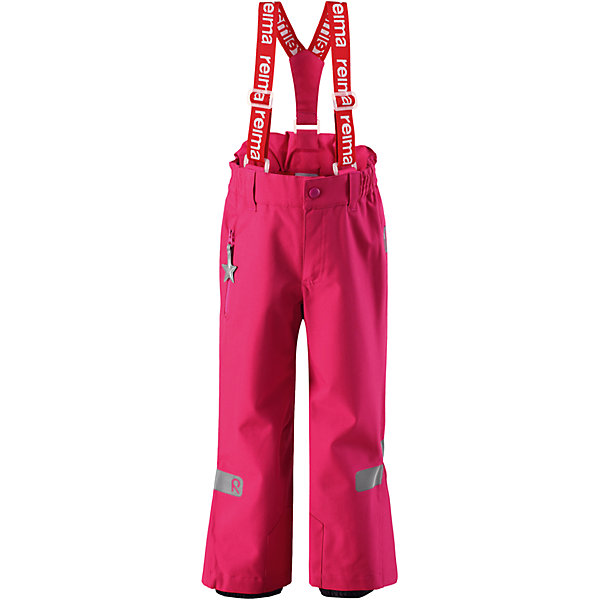 Брюки Kiddo Singine для девочки Reimatec® Reima Брюки Kiddo Singine для девочки Reimatec® ReimaОдежда<br>Характеристики товара:<br><br>• цвет: розовый<br>• демисезонные<br>• состав: 100% полиэстер, полиуретановое покрытие<br>• температурный режим: от +5°до +15°С<br>• водонепроницаемость: 10000 мм<br>• воздухопроницаемость: 3000 мм<br>• износостойкость: 50000 циклов (тест Мартиндейла)<br>• основные швы проклеены, водонепроницаемы<br>• износостойкий материал<br>• водоотталкивающий, дышащий и грязеотталкивающий материал<br>• потайной карман для датчика ReimaGO®<br>• прямой крой<br>• гладкая подкладка из полиэстера<br>• без утеплителя<br>• эластичный пояс на спинке<br>• регулируемые концы брючин со снегозащитой<br>• отстегивающиеся подтяжки<br>• комфортная посадка<br>• ширинка на молнии<br>• карманы<br>• страна производства: Китай<br>• страна бренда: Финляндия<br>• коллекция: весна-лето 2017<br><br>Демисезонные брюки помогут обеспечить ребенку комфорт и тепло. Они отлично смотрятся с различным верхом. Изделие удобно сидит и модно выглядит. Материал отлично подходит для дождливой погоды. Стильный дизайн разрабатывался специально для детей.<br><br>Обувь и одежда от финского бренда Reima пользуются популярностью во многих странах. Они стильные, качественные и удобные. Для производства продукции используются только безопасные, проверенные материалы и фурнитура.<br><br>Брюки Reimatec® от финского бренда Reima (Рейма) можно купить в нашем интернет-магазине.<br><br>Ширина мм: 215<br>Глубина мм: 88<br>Высота мм: 191<br>Вес г: 336<br>Цвет: розовый<br>Возраст от месяцев: 48<br>Возраст до месяцев: 60<br>Пол: Женский<br>Возраст: Детский<br>Размер: 110,122,140,134,128,116,104,98,92<br>SKU: 5268367