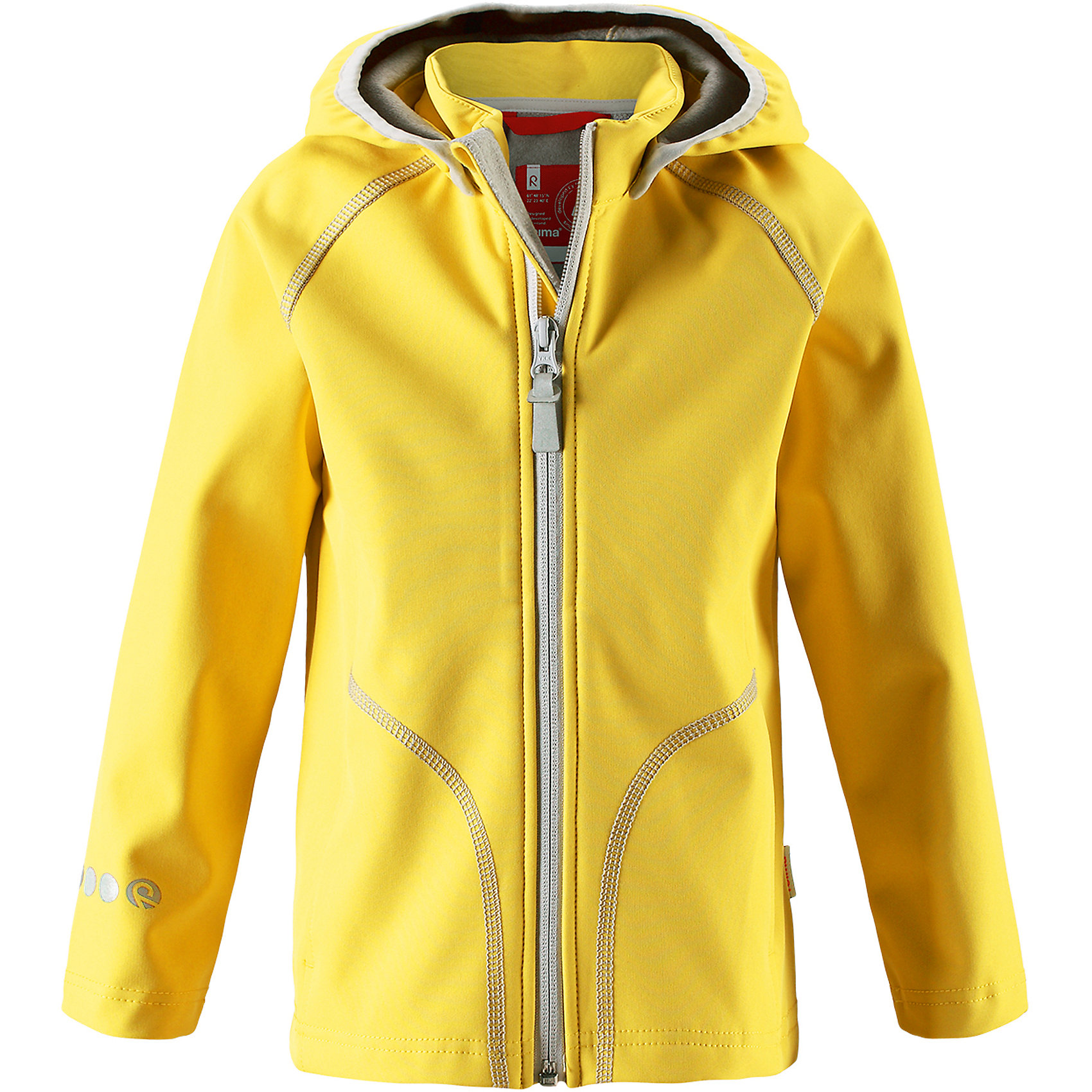 Куртка Vantti Reima Куртка Vantti ReimaОдежда<br>Характеристики товара:<br><br>• цвет: желтый<br>• состав: 95% полиэстер, 5% эластан, полиуретановое покрытие<br>• температурный режим: от +5°до +15°С<br>• многослойный материал, с изнаночной стороны - флис<br>• водонепроницаемый материал softshell<br>• ветронепроницаемый дышащий материал<br>• безопасный съемный капюшон<br>• два боковых кармана<br>• без утеплителя<br>• молния<br>• комфортная посадка<br>• страна производства: Китай<br>• страна бренда: Финляндия<br>• коллекция: весна-лето 2017<br><br>Верхняя одежда для детей может быть модной и комфортной одновременно! Демисезонная куртка поможет обеспечить ребенку комфорт и тепло. Она отлично смотрится с различной одеждой и обувью. Изделие удобно сидит и модно выглядит. Материал - прочный, хорошо подходящий для межсезонья. Стильный дизайн разрабатывался специально для детей.<br><br>Одежда и обувь от финского бренда Reima пользуется популярностью во многих странах. Эти изделия стильные, качественные и удобные. Для производства продукции используются только безопасные, проверенные материалы и фурнитура. Порадуйте ребенка модными и красивыми вещами от Reima! <br><br>Куртку Reimatec® от финского бренда Reima (Рейма) можно купить в нашем интернет-магазине.<br><br>Ширина мм: 356<br>Глубина мм: 10<br>Высота мм: 245<br>Вес г: 519<br>Цвет: желтый<br>Возраст от месяцев: 108<br>Возраст до месяцев: 120<br>Пол: Унисекс<br>Возраст: Детский<br>Размер: 140,104,110,116,122,128,134<br>SKU: 5268522