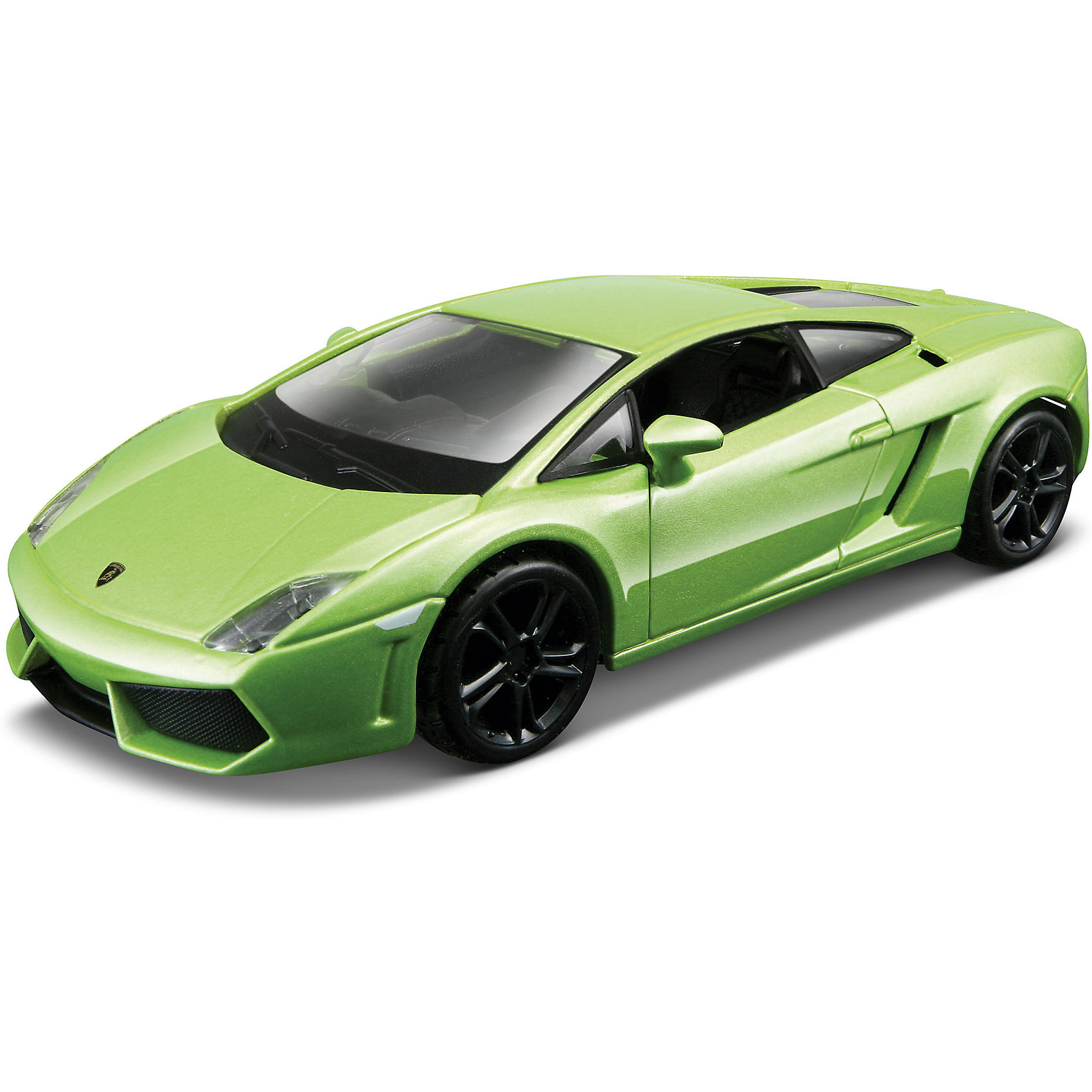 Машина Lamborghini Gallardo, 1:32, зеленая, Bburago Машина Lamborghini Gallardo, 1:32, зеленая, BburagoМашинки<br>Характеристики:<br><br>• длина машинки: 15 см;<br>• масштаб: 1:32;<br>• материал: металл, пластик;<br>• цвет: зеленый;<br>• размер упаковки: 16,6х7,6х7,8см.<br><br>Коллекционная машинка Lamborghini Gallardo изготовлена из металла, у машинки открываются двери, в салоне просторно и все легко рассмотреть, а за руль можно посадить минифигурку.<br><br>Машину Lamborghini Gallardo, 1:32, зеленую, Bburago можно купить в нашем магазине.<br><br>Ширина мм: 270<br>Глубина мм: 230<br>Высота мм: 90<br>Вес г: 245<br>Возраст от месяцев: 48<br>Возраст до месяцев: 2147483647<br>Пол: Мужской<br>Возраст: Детский<br>SKU: 5284956