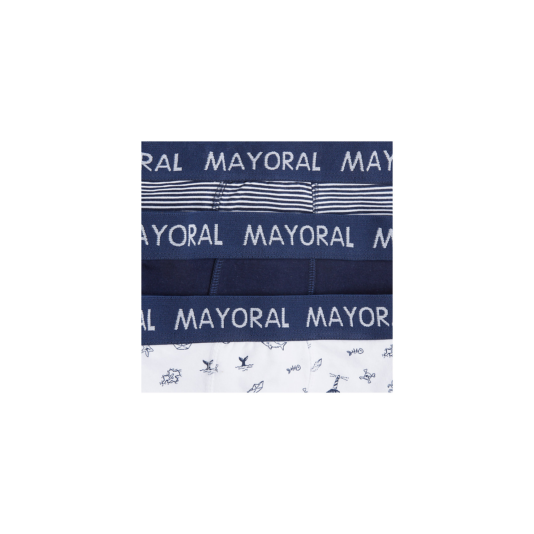 Трусы (3 пары) для мальчика Mayoral 