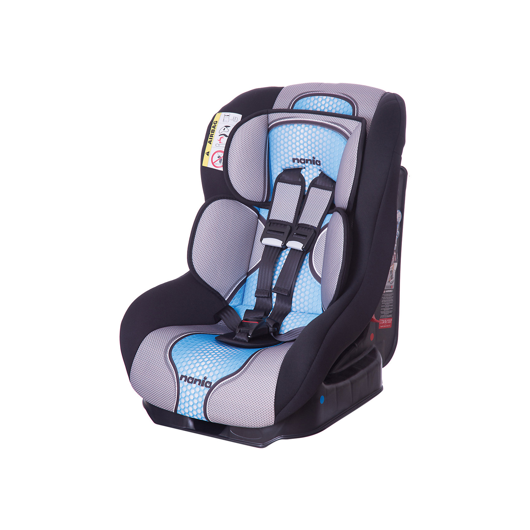 Автокресло Nania Driver FST, 0-18 кг, pop blue Автокресло Nania Driver FST, 0-18 кг, pop blueГруппа 0+, 1 (До 18 кг)<br>Характеристики автокресла Nania Driver FST:<br><br>• группа 0-1;<br>• вес ребенка: до 18 кг;<br>• возраст ребенка: от рождения до 4-х лет;<br>• способ установки: по ходу движения автомобиля;<br>• способ крепления: штатными ремнями безопасности автомобиля;<br>• 5-ти точечные ремни безопасности с мягкими накладками;<br>• регулируемый наклон спинки;<br>• анатомический вкладыш для новорожденного, подголовник;<br>• дополнительная защита от боковых ударов;<br>• съемные чехлы, стирка при температуре 30 градусов;<br>• материал: пластик, полиэстер;<br>• стандарт безопасности: ЕСЕ R44/03.<br><br>Размер автокресла: 59х48х43 см<br>Размер упаковки: 45х50х60 см<br>Вес в упаковке: 4,44 кг<br><br>Обезопасить ребенка во время поездок на машине помогает детское автокресло. Группа автокресел 0/1 используется, пока вес ребенка находится в пределах 18 кг. Регулируемый наклон спинки позволяет малышу выбрать подходящее положение и для сна, и для игр. Малыша пристегивают встроенными ремнями безопасности, которые регулируются по длине. <br><br>Автокресло Driver FST, 0-18 кг., Nania, pop blue можно купить в нашем интернет-магазине.<br><br>Ширина мм: 600<br>Глубина мм: 460<br>Высота мм: 520<br>Вес г: 12490<br>Возраст от месяцев: 0<br>Возраст до месяцев: 48<br>Пол: Мужской<br>Возраст: Детский<br>SKU: 5296298