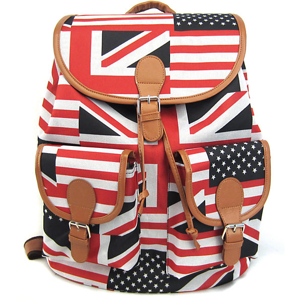 Рюкзак "British Flag" с 2-мя карманами, цвет мульти