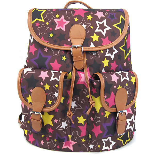 Рюкзак "Звездопад" с 2-мя карманами, цвет мульти