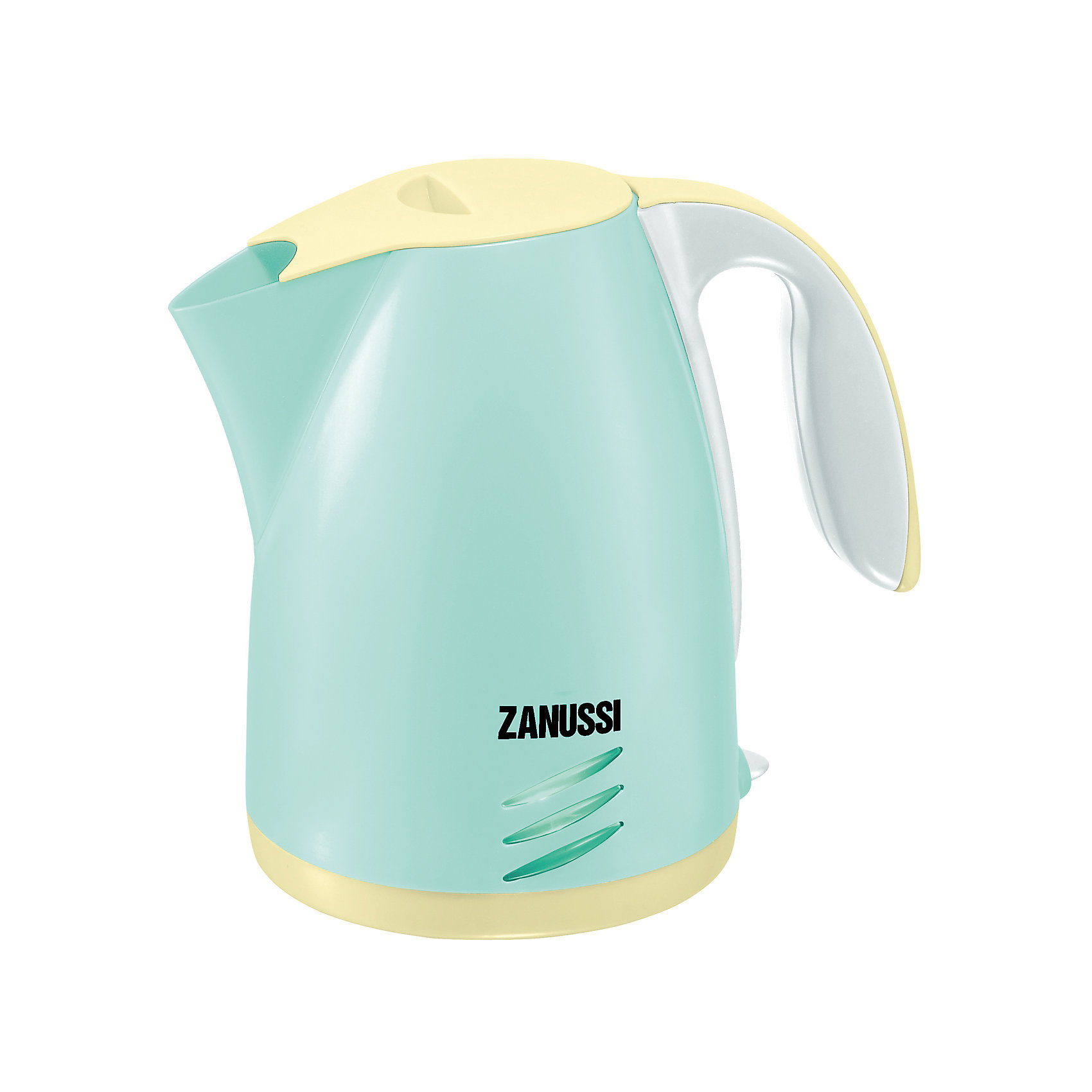Чайничек Zanussi, HTI Чайничек Zanussi, HTIИгрушечная бытовая техника<br>Чайничек Zanussi, HTI.<br><br>Характеристика: <br><br>• Материал: пластик. <br>• Размер чайника: 15х10х14 см.<br>• Яркий привлекательный дизайн. <br>• Элемент питания: 3 батарейки 1,5V типа AG13/LR44 (демонстрационные в комплекте). <br>• Световые и звуковые эффекты. <br>• Вода в игрушке не нагревается.<br><br>Яркий чайник Zanussi займет достойное место на любой игрушечной кухне! Все детали игрушки прекрасно проработаны и выглядят очень реалистично. При включении чайника загорается подсветка и раздается звук закипающей воды. Звуковые и световые эффекты сделают игры девочки еще интереснее и увлекательнее. Чайник изготовлен из высококачественного прочного пластика безопасного для детей.<br><br>Чайничек Zanussi, HTI, можно купить в нашем интернет-магазине.<br><br>Ширина мм: 185<br>Глубина мм: 156<br>Высота мм: 140<br>Вес г: 290<br>Возраст от месяцев: 36<br>Возраст до месяцев: 168<br>Пол: Женский<br>Возраст: Детский<br>SKU: 5366537