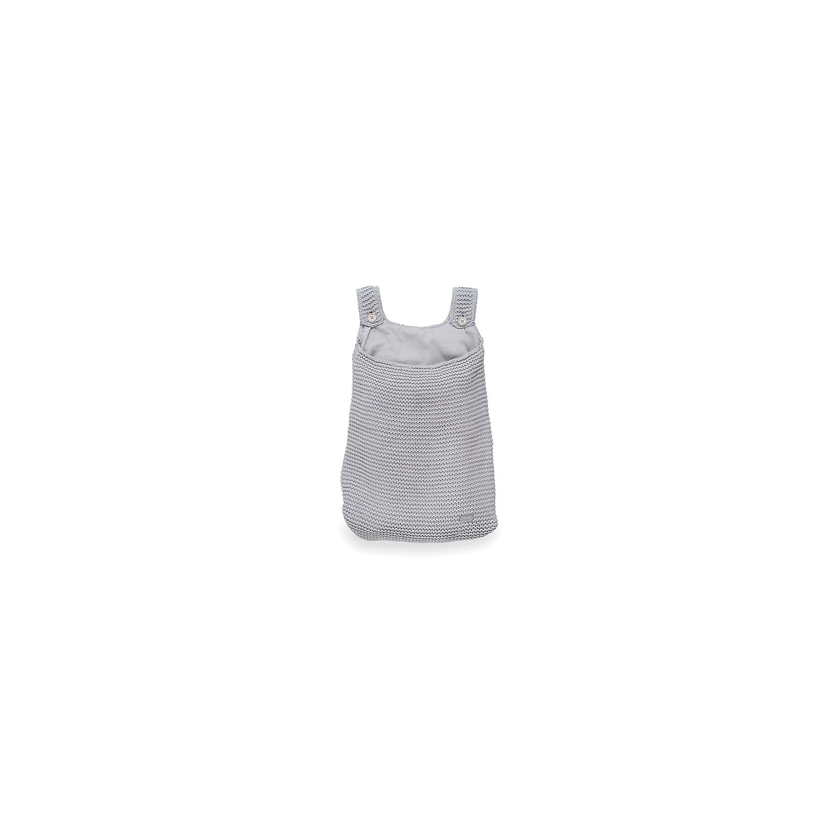Сумка на кроватку, Jollein, Light grey Сумка на кроватку, Jollein, Light greyПорядок в детской<br>Характеристики:<br><br>• Вид детского текстиля: сумка на детскую кроватку<br>• Предназначение: для хранения детских текстильных принадлежностей<br>• Пол: универсальный<br>• Коллекция: Heavy knit (Крупная вязка)<br>• Цвет: серый<br>• Тематика рисунка: без рисунка<br>• Крепится к кроватке за счет лямок на пуговицах<br>• Универсальный размер, подходит для любых моделей детских кроваток<br>• Материал: 50% хлопок, 50% акрил<br>• Размер: 50*40 см<br>• Особенности ухода: машинная или ручная стирка при температуре не более 30 градусов<br><br>Сумка на кроватку, Jollein, Light grey от торговой марки Жолляйн, которая является признанным лидером среди аналогичных брендов, выпускающих детское постельное белье и текстиль для новорожденных. Продукция этого торгового бренда отличается высоким качеством и дизайнерским стилем. Сумка на кроватку Jollein, Blue выполнена из вязаного полотна, в состав которого входит хлопок и акрил. Такое сочетание обеспечивает прочность и долговечность изделия: оно не потеряет форму и на нем не будут образовываться катышки даже при частных стирках и длительной эксплуатации. <br><br>Изделие выполнено в форме сумки с двумя лямками на пуговицах, с помощью которых она крепится к бортику кроватки. У сумки имеется подклад. Изделие имеет дизайнерский стиль марки Жолляйн – сдержанный минимализм: однотонное полотно, выполненное крупной вязкой. <br>Сумка на кроватку, Jollein, Light grey – это не только порядок и уют, это еще и стильный аксессуар для детской комнаты вашего малыша! <br><br>Сумку на кроватку, Jollein, Light grey можно купить в нашем интернет-магазине.<br><br>Ширина мм: 250<br>Глубина мм: 400<br>Высота мм: 50<br>Вес г: 500<br>Возраст от месяцев: 0<br>Возраст до месяцев: 36<br>Пол: Унисекс<br>Возраст: Детский<br>SKU: 5367095