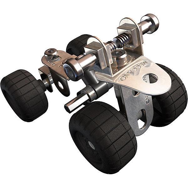 Базовая модель Квадрацикл, Meccano Базовая модель Квадрацикл, MeccanoМеталлические конструкторы<br>Характеристики товара:<br><br>• возраст: от 8 лет;<br>• материал: металл;<br>• в комплекте: 44 элемента, 2 инструмента, инструкция;<br>• размер упаковки: 12,5х12,5х4,5 см;<br>• вес упаковки: 115 гр.;<br>• страна производитель: Китай.<br><br>Базовая модель «Квадрацикл» Meccano — конструктор из металлических деталей. При помощи инструментов из деталей собирается объемная модель. <br><br>В процессе ребенок знакомится с принципами сборки конструктора, у него развивается мелкая моторика рук, усидчивость, логическое мышление, интеллект.<br><br>Базовую модель «Квадрацикл» Meccano можно приобрести в нашем интернет-магазине.<br><br>Ширина мм: 130<br>Глубина мм: 130<br>Высота мм: 40<br>Вес г: 143<br>Возраст от месяцев: 96<br>Возраст до месяцев: 2147483647<br>Пол: Мужской<br>Возраст: Детский<br>SKU: 5377745