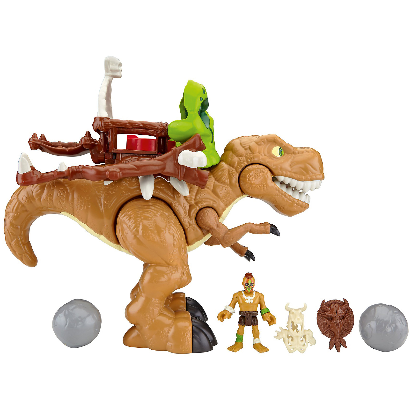 Игровой набор Т-Рекс, Imaginext, Fisher Price Игровой набор Т-Рекс, Imaginext, Fisher PriceЛюбимые герои<br><br><br>Ширина мм: 345<br>Глубина мм: 150<br>Высота мм: 330<br>Вес г: 1456<br>Возраст от месяцев: 36<br>Возраст до месяцев: 96<br>Пол: Мужской<br>Возраст: Детский<br>SKU: 5378250