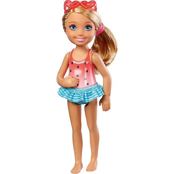 Кукла-Челси, Barbie Кукла-Челси, BarbieBarbie Игрушки<br>Характеристики товара:<br><br>• комплектация: 1 кукла, одежда, аксессуар<br>• материал: пластик, полимер, текстиль<br>• подвижные части тела<br>• высота куклы: 13,5 см<br>• длинные волосы<br>• возраст: от трех лет<br>• размер упаковки: 16х9х4 см<br>• вес: 0,3 кг<br>• страна бренда: США<br><br>Маленьких любительниц куклы Barbie наверняка порадует малышка Челси в новом образе. Она выглядит очаровательно в ярком наряде. Длинные волосы позволяют делать разнообразные прически! Кукла дополнена аксессуаром, чтобы игры с ней стали разнообразнее. Эта Челси станет великолепным подарком для девочек!<br><br>Игры с куклами помогают развить у девочек вкус и чувство стиля, отработать сценарии поведения в обществе, развить воображение и мелкую моторику. Такую куклу удобно брать с собой в поездки и на прогулки. Маленькая Челси от бренда Mattel не перестает быть популярной! <br><br>Куклу Челси, Barbie, от компании Mattel можно купить в нашем интернет-магазине.<br><br>Ширина мм: 90<br>Глубина мм: 40<br>Высота мм: 160<br>Вес г: 73<br>Возраст от месяцев: 36<br>Возраст до месяцев: 120<br>Пол: Женский<br>Возраст: Детский<br>SKU: 5389671
