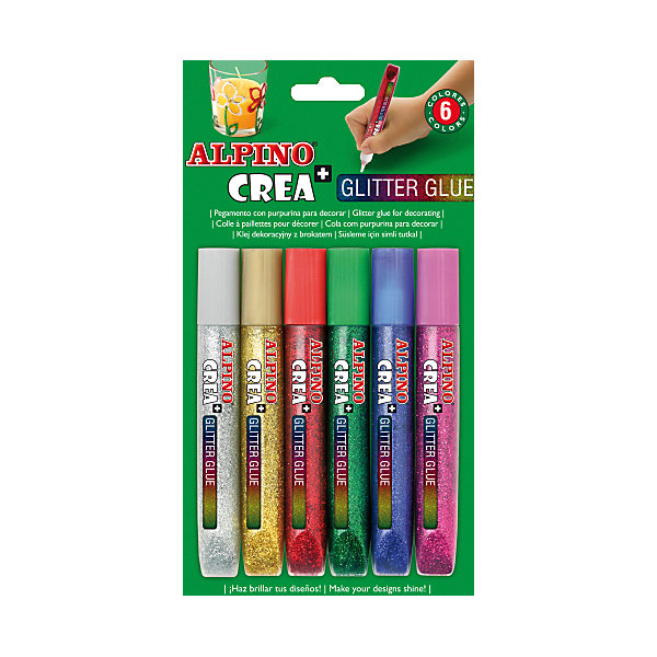 Гелевые карандаши CREA Classic (гель-краски с блестками для декорирования), 6 цв. Гелевые карандаши CREA Classic (гель-краски с блестками для декорирования), 6 цв.Письменные принадлежности<br>Экологичная продукция европейского производства, изготовленная по наилучшим существующим технологиям<br>Сертификация по европейским стандартам качества и безопасности (CE, EN 71), декларирование соответствия по ТР ТС для использования детьми от 6 лет<br>Гелевые карандаши Glitter Glue с блестками и неоновым эффектом обладают уникальными свойствами и идеально подходят для многих видов хобби и творчества Произведены с использованием натуральных материалов и природных пигментов, не содержат вредных или потенциально аллергенных веществ (Non-Allergic) Безопасны для чувствительности детской кожи, смываются с кожи с применением мыла Чистые, яркие, насыщенные цвета, превосходная светостойкость<br>Рекомендуется педагогами для развития у детей и подростков цветоощущений, абстрактного мышления, эстетического вкуса, самостоятельности, уверенности и позитивной самооценки.<br>Гелевые карандаши имеют одинаковую функциональность при любом наклоне к пишущей поверхности, удобны как при нанесении контуров рисунков, так и при их раскрашивании<br>Предназначены для декорирования различных материалов восхитительными искрящимися или неоновыми эффектами К изделиям можно прикасаться уже через 30-40 минут после нанесения. Не стекает и не образует нитей. Текстильные изделия, украшенные с помощью ALPINO Glitter Glue, можно стирать при 30 С°.<br>Упаковка с европетлей<br>Производитель: ALPINO (Испания)<br><br>Ширина мм: 117<br>Глубина мм: 15<br>Высота мм: 190<br>Вес г: 104<br>Возраст от месяцев: 36<br>Возраст до месяцев: 120<br>Пол: Унисекс<br>Возраст: Детский<br>SKU: 5389747
