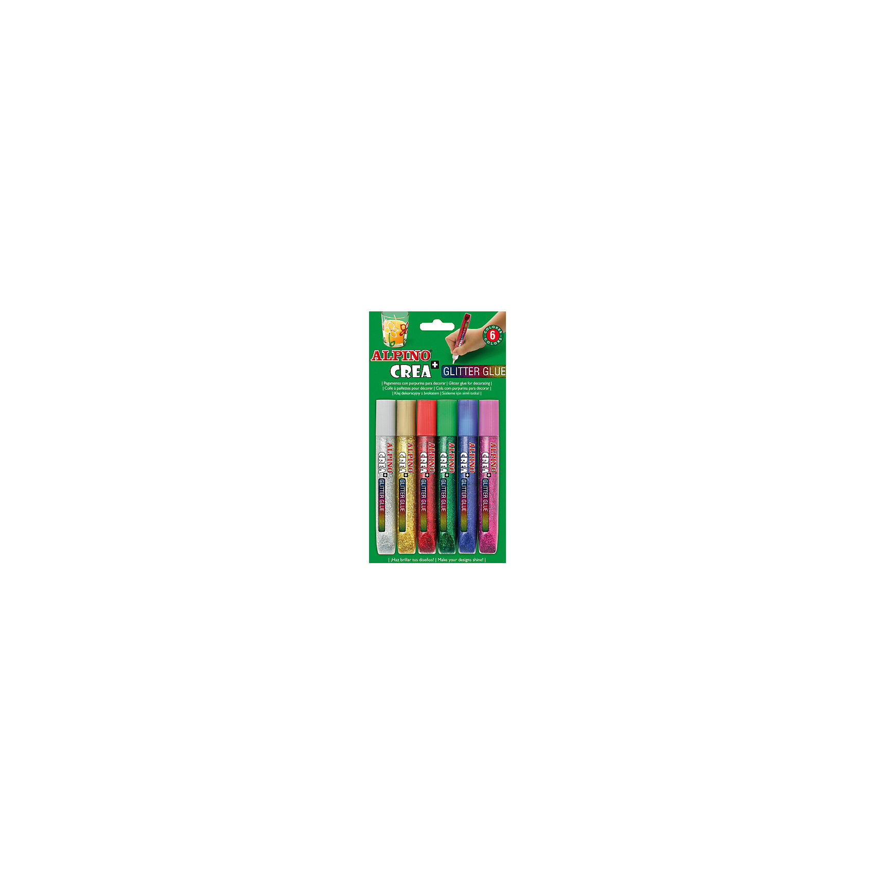 Гелевые карандаши CREA Classic (гель-краски с блестками для декорирования), 6 цв. Гелевые карандаши CREA Classic (гель-краски с блестками для декорирования), 6 цв.Рисование<br>Экологичная продукция европейского производства, изготовленная по наилучшим существующим технологиям<br>Сертификация по европейским стандартам качества и безопасности (CE, EN 71), декларирование соответствия по ТР ТС для использования детьми от 6 лет<br>Гелевые карандаши Glitter Glue с блестками и неоновым эффектом обладают уникальными свойствами и идеально подходят для многих видов хобби и творчества Произведены с использованием натуральных материалов и природных пигментов, не содержат вредных или потенциально аллергенных веществ (Non-Allergic) Безопасны для чувствительности детской кожи, смываются с кожи с применением мыла Чистые, яркие, насыщенные цвета, превосходная светостойкость<br>Рекомендуется педагогами для развития у детей и подростков цветоощущений, абстрактного мышления, эстетического вкуса, самостоятельности, уверенности и позитивной самооценки.<br>Гелевые карандаши имеют одинаковую функциональность при любом наклоне к пишущей поверхности, удобны как при нанесении контуров рисунков, так и при их раскрашивании<br>Предназначены для декорирования различных материалов восхитительными искрящимися или неоновыми эффектами К изделиям можно прикасаться уже через 30-40 минут после нанесения. Не стекает и не образует нитей. Текстильные изделия, украшенные с помощью ALPINO Glitter Glue, можно стирать при 30 С°.<br>Упаковка с европетлей<br>Производитель: ALPINO (Испания)<br><br>Ширина мм: 117<br>Глубина мм: 15<br>Высота мм: 190<br>Вес г: 104<br>Возраст от месяцев: 36<br>Возраст до месяцев: 120<br>Пол: Унисекс<br>Возраст: Детский<br>SKU: 5389747