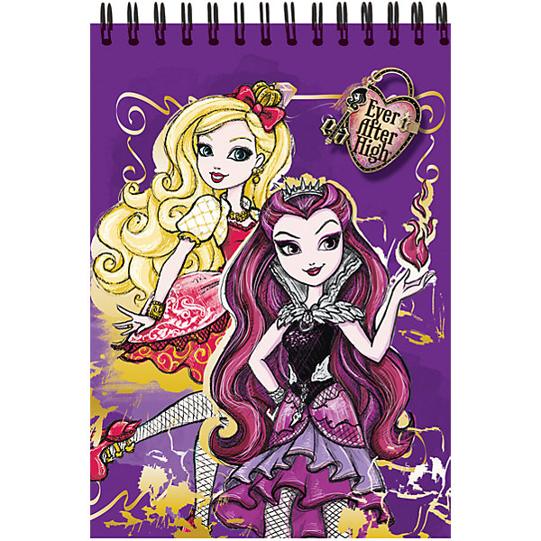 Блокнот А6 Ever After High 60 листов Блокнот А6 Ever After High 60 листовБумажная продукция<br>Блокнот А6 Ever After High 60 листов<br><br>Характеристики:<br><br>• Количество листов: 60 листов<br>• Крепление: спираль<br>• Обложка: мелованный картон<br>• Размер: 145х10х100мм<br>• Вес: 53г<br>• Формат: А6<br><br>Блокнот удобного формата А6 с изображением популярного мультфильма порадует любого поклонника. Блокнот сделан из качественной бумаги, с яркой обложкой из мелованного картона и с безопасным креплением на спирали. Блокнот можно подарить кому-то, использовать для учебы или даже вести в нем личный дневник.<br><br>Блокнот А6 Ever After High 60 листов можно купить в нашем интернет-магазине.<br><br>Ширина мм: 145<br>Глубина мм: 10<br>Высота мм: 100<br>Вес г: 53<br>Возраст от месяцев: 36<br>Возраст до месяцев: 240<br>Пол: Женский<br>Возраст: Детский<br>SKU: 5390366