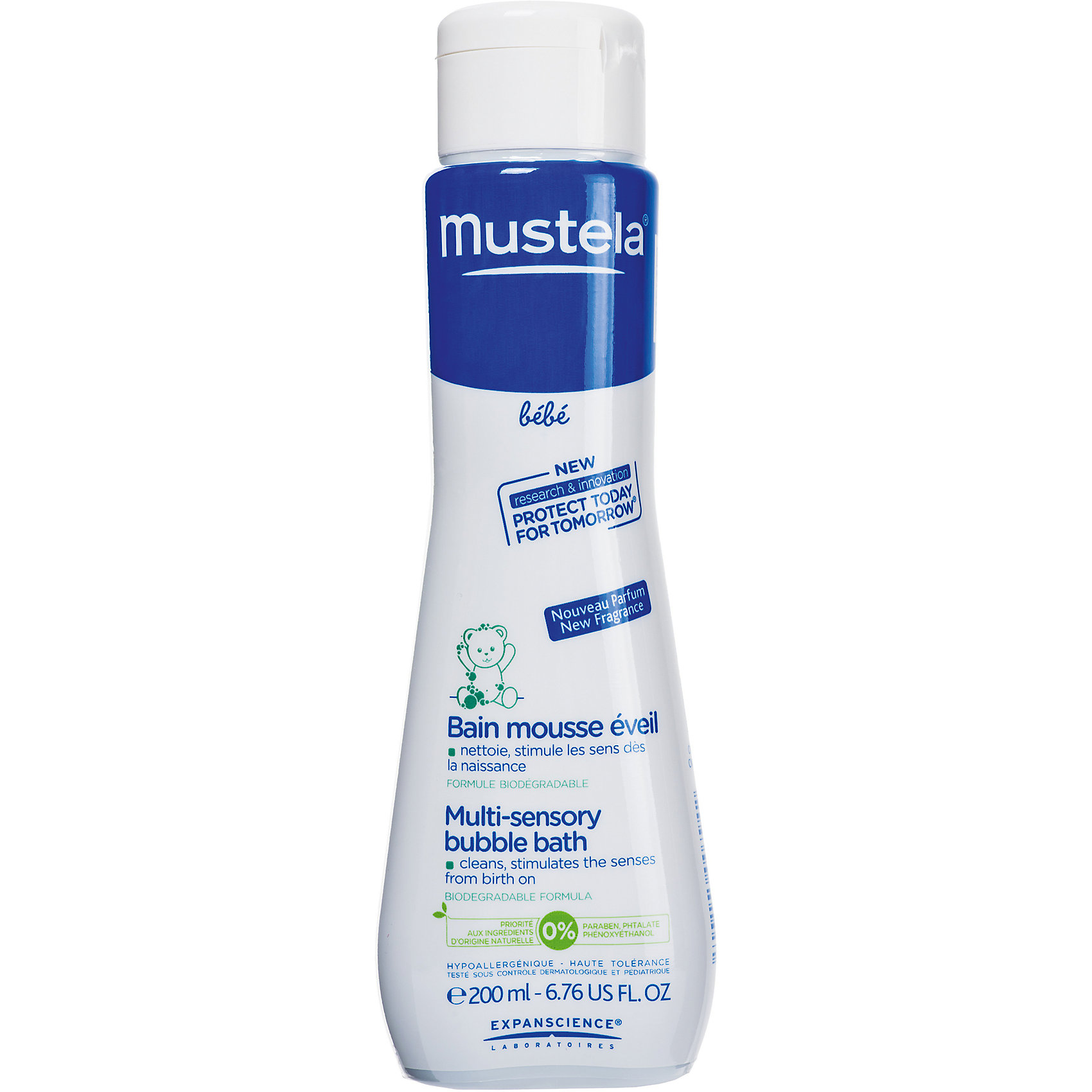 Пена для ванны, 200 мл., Mustela Пена для ванны, 200 мл., MustelaКупание малыша<br>Пена для ванны, 200 мл., Mustela (Мустела).<br><br>Характеристики:<br><br>- Средство: пена .<br>- Объём: 200 мл.<br>- Состав: AQUA/WATER/EAU, SODIUM MYRETH SULFATE, GLYCERIN, COCAMIDOPROPYL BETAINE, PEG-7 GLYCERYL COCOATE, COCO-GLUCOSIDE, PEG-150 DISTEARATE, PARFUM (FRAGRANCE), PROPYLENE GLYCOL, GLYCERYL CAPRYLATE, MARIS SAL /SEA SALT/SEL MARIN, CITRIC ACID, CENTAUREA CYANUS FLOWER EXTRACT, POTASSIUM SORBATE, PERSEA GRATISSIMA (AVOCADO) FRUIT EXTRACT, CI 42090 (BLUE 1).<br><br>Пена для ванны Mustela разработана для бережного очищения кожи малыша с рождения. Бережно очищает кожу малыша. Текстура пенки, голубой оттенок и нежный аромат помогают развивать чувственное восприятие ребенка. Не щиплет глазки. Растворите небольшое количество средства в воде. Искупайте малыша, сполоснув пенку.<br><br>Пену для ванны, 200 мл., Mustela (Мустела), можно купить в нашем интернет – магазине.<br><br>Ширина мм: 40<br>Глубина мм: 59<br>Высота мм: 183<br>Вес г: 243<br>Возраст от месяцев: 0<br>Возраст до месяцев: 36<br>Пол: Унисекс<br>Возраст: Детский<br>SKU: 5392916