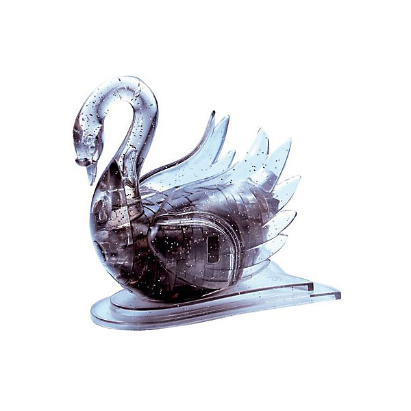 Кристаллический пазл 3D "Черный лебедь", Crystal Puzzle