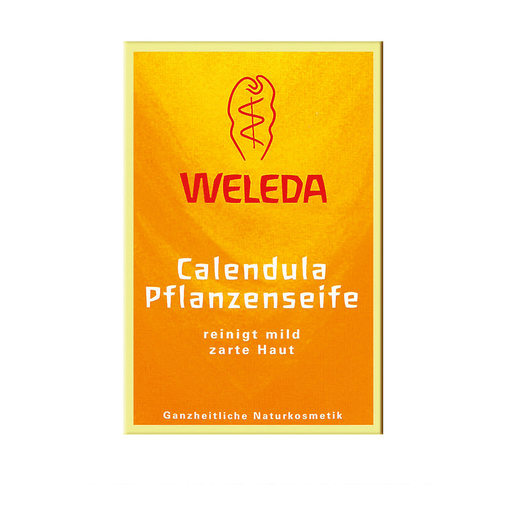 Мыло растительное с календулой и лекарственными травами, 100г., Weleda Мыло растительное с календулой и лекарственными травами, 100г., WeledaСредства для ухода<br>Характеристики:<br><br>• Тип средства: мыло <br>• Предназначение: для ухода за кожей, для детей<br>• Пол: универсальный<br>• Объем: 100 гр<br>• Подходит для чувствительной кожи<br>• Форма выпуска: твердое<br>• Состав: вода, глицерин, экстракт календулы, ромашки, масло оливковое, кокосовое, вытяжки из натуральных масел и др.<br>• Упаковка: картонная коробка<br>• Размер упаковка: 6*5*2 см<br>• Вес в упаковке: 180 г<br>• Средство имеет сертификаты Natrue, Vegan<br>• Особенности хранения: хранить в прохладном темном месте <br><br>Мыло растительное с календулой и лекарственными травами, 100г., Weleda разработано немецким производителем косметических и гигиенических средств натурального происхождения. Средство состоит из натуральных компонентов, которые выращены под контролем качества компании-производителя. Микроэлементы получены по инновационной технологии, которая обеспечивает сохранение полезных свойств натуральных эфирных масел. <br><br>Мыло предназначено для бережного очищения кожи лица и рук. При намыливании образуется нежная и мягкая пена. При применении мыла растительного с календулой и лекарственными травами, 100г., Weleda не появляется чувство стянутости и сухости кожи.<br><br>Мыло растительное с календулой и лекарственными травами, 100г., Weleda можно купить в нашем интернет-магазине.<br><br>Ширина мм: 60<br>Глубина мм: 50<br>Высота мм: 200<br>Вес г: 100<br>Возраст от месяцев: 216<br>Возраст до месяцев: 2147483647<br>Пол: Унисекс<br>Возраст: Детский<br>SKU: 5399007