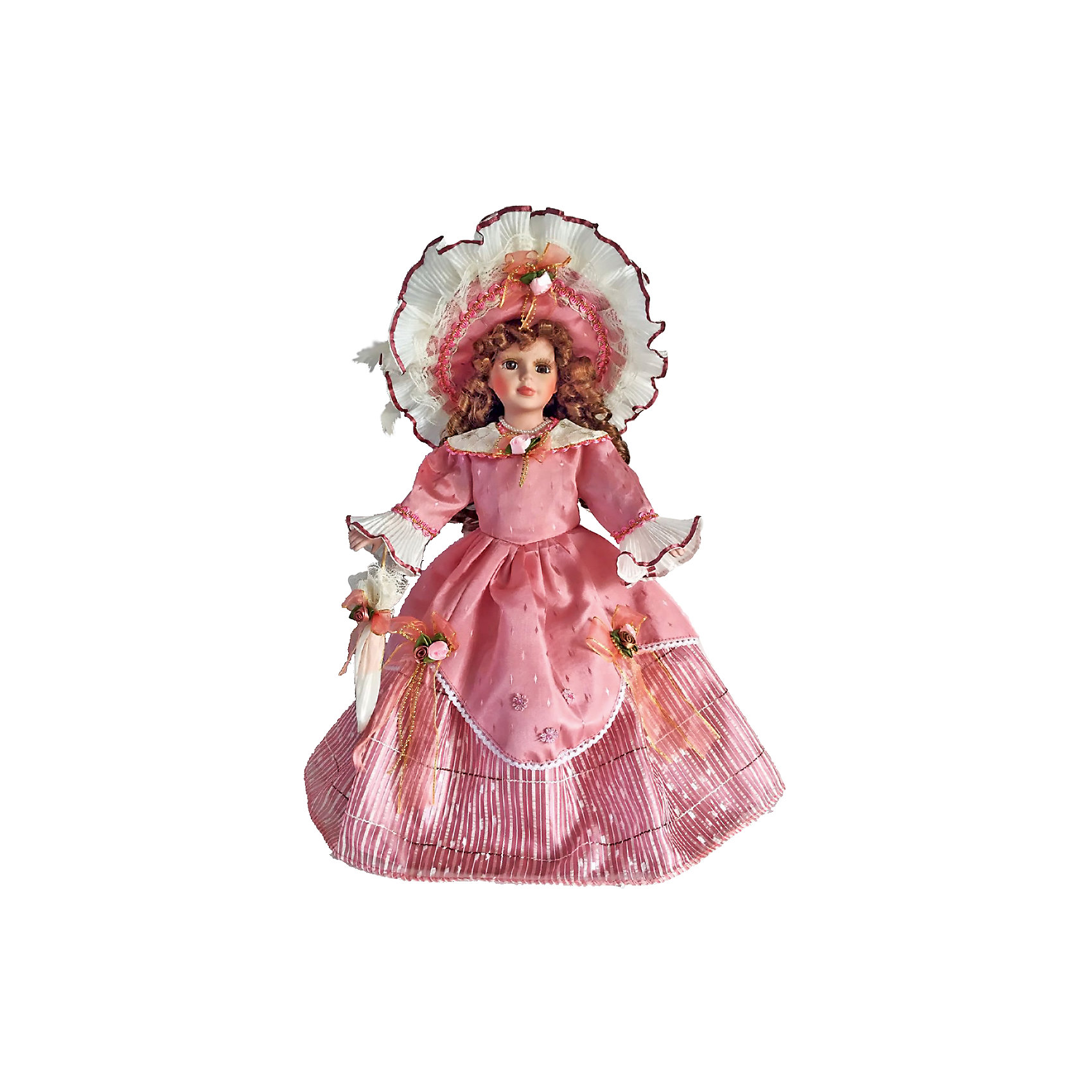 Фарфоровая кукла Оделия, Angel Collection Фарфоровая кукла Оделия, Angel CollectionБренды кукол<br>Фарфоровая кукла Оделия, Angel Collection.<br><br>Характеристики:<br><br>• Высота куклы: 40,5 см.<br>• Материал: фарфор, текстиль<br>• Упаковка: картонная коробка блистерного типа<br><br>Фарфоровая кукла «Оделия», Angel Collection изготовлена с большим вниманием к мелким деталям, благодаря этому она очень красива и привлекательна. Голову куклы украшает шляпа с очень широкими полями, из-под которой спадают на плечи длинные русые локоны. Кукла одета в платье с длинными рукавами розового цвета, украшенное розочками. У Оделии большие глаза в обрамлении длинных ресничек и ангельское кукольное личико. Кукла установлена на специальную подставку. <br><br>Фарфоровая красавица Оделия - это не просто игрушка, а также украшение для интерьера или ценный экспонат коллекции. Каждая кукла в серии Angel Collection, обладает неповторимым образом - принцессы, феи, маленькие девочки, роскошные невесты и т.д. Изысканные наряды и очаровательная матовость фарфора превращают этих кукол в настоящее произведение искусства. Куклы Angel Collection сделаны из уникальной голубой глины, добываемой только в провинции Tai-Nan Shin, Тайвань.<br><br>Фарфоровую куклу Оделия, Angel Collection можно купить в нашем интернет-магазине.<br><br>Ширина мм: 190<br>Глубина мм: 430<br>Высота мм: 100<br>Вес г: 938<br>Возраст от месяцев: 36<br>Возраст до месяцев: 2147483647<br>Пол: Женский<br>Возраст: Детский<br>SKU: 5400280