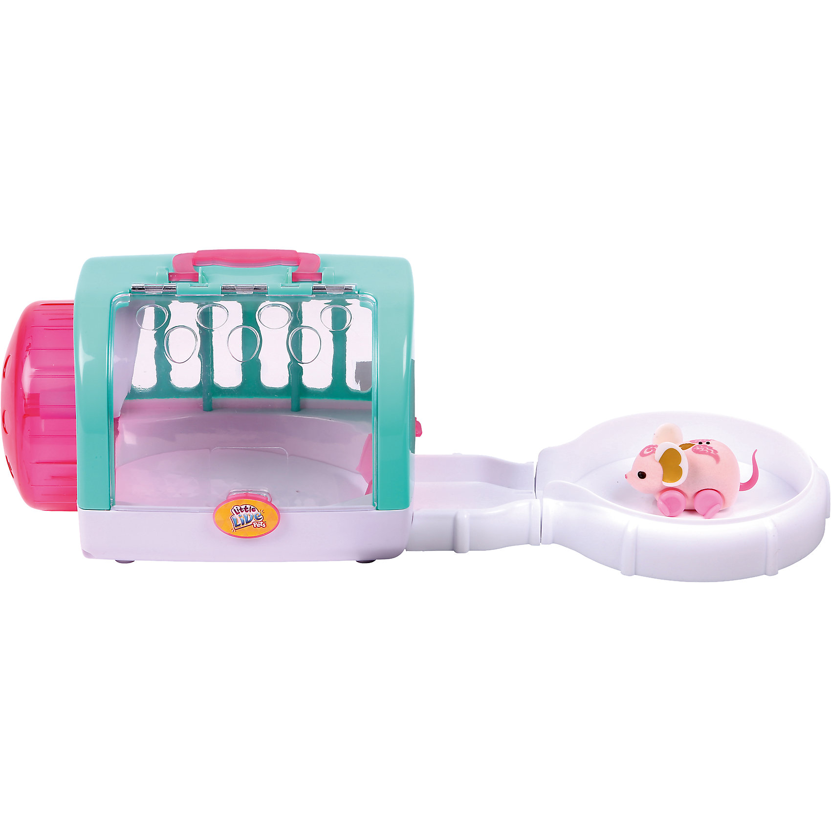 Мышка с домиком Angel Dancer, Little Live Pets, Moose Мышка с домиком Angel Dancer, Little Live Pets, MooseИнтерактивные животные<br>Характеристики товара:<br><br>• возраст от 5 лет;<br>• материал: пластик, флок;<br>• в комплекте: мышка, домик, 3 батарейки;<br>• работает от 3 батареек LR44 (в комплекте);<br>• размер упаковки 19х17х23,5 см;<br>• вес упаковки 400 гр.;<br>• страна производитель: Китай.<br><br>Мышка с домиком Moose Little Live Pets «Angel Dancer» - оригинальный маленький питомец, который умеет двигаться, пищать и издавать звуки. Головка и спинка розовой мышки украшены узорами. Чтобы мышка начала движение, надо просто ее погладить. Когда мышка остается одна, она засыпает и отключается автоматически. В наборе домик с ручками, который может служить домиком для мышки или переноской, если ребенок захочет взять мышку с собой на прогулку или в гости. Домик раскладывается, образуя настоящий трек для перемещений мышки.<br><br>Мышку с домиком Moose Little Live Pets «Angel Dancer» можно приобрести в нашем интернет-магазине.<br><br>Ширина мм: 256<br>Глубина мм: 187<br>Высота мм: 203<br>Вес г: 636<br>Возраст от месяцев: 60<br>Возраст до месяцев: 108<br>Пол: Унисекс<br>Возраст: Детский<br>SKU: 5400755