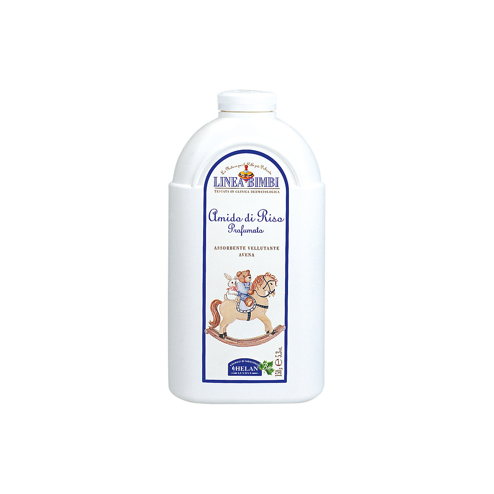 Присыпка мягкая для детей, Linea Bimbi, 75 гр., HELAN Присыпка мягкая для детей, Linea Bimbi, 75 гр., HELANКосметика для младнецев<br>Присыпка мягкая для детей, Linea Bimbi, 75 гр., HELAN (Хелан)<br><br>Характеристики:<br><br>• смягчает и освежает кожу<br>• предотвращает возникновение опрелостей<br>• не содержит парафинов, нефтепродуктов, синтетических консервантов и красителей<br>• не вызывает аллергии<br>• содержит овсяную муку, крахмал, масло оливы и алоэ-вера<br>• серия: Купание без слез<br>• объем: 75 грамм<br>• размер упаковки: 11,5х5х8 см<br>• вес: 118 грамм<br><br>Рисовая присыпка Linea Bimbi бережно ухаживает за кожей малыша с самого рождения. Крахмал смягчает и освежает нежную кожу. В состав присыпки входит овсяная мука - она разглаживает кожу, смягчает ее и препятствует появлению опрелостей. Масло оливы, ореха и экстракт алоэ-вера смягчают кожу, делая ее мягкой и бархатистой. Отдушка, созданная с учетом чувствительности крохи, не содержит алкоголь. В основе отдушки - экстракты трав и фруктов, настоянные на воде. Они придают приятный цитрусовый аромат и освежают кожу. <br><br>Для малыша очень важное сохранить защитный слой кожи. С этим хорошо справятся масла ореха и оливы. Они создают дополнительный барьер, обеспечивая оптимальный уровень влаги. Все растения выращены без применения удобрений и химических пестицидов.<br><br>Присыпку мягкая для детей, Linea Bimbi, 75 гр., HELAN (Хелан) вы можете купить в нашем интернет-магазине.<br><br>Ширина мм: 80<br>Глубина мм: 50<br>Высота мм: 115<br>Вес г: 118<br>Возраст от месяцев: -2147483648<br>Возраст до месяцев: 2147483647<br>Пол: Унисекс<br>Возраст: Детский<br>SKU: 5401692