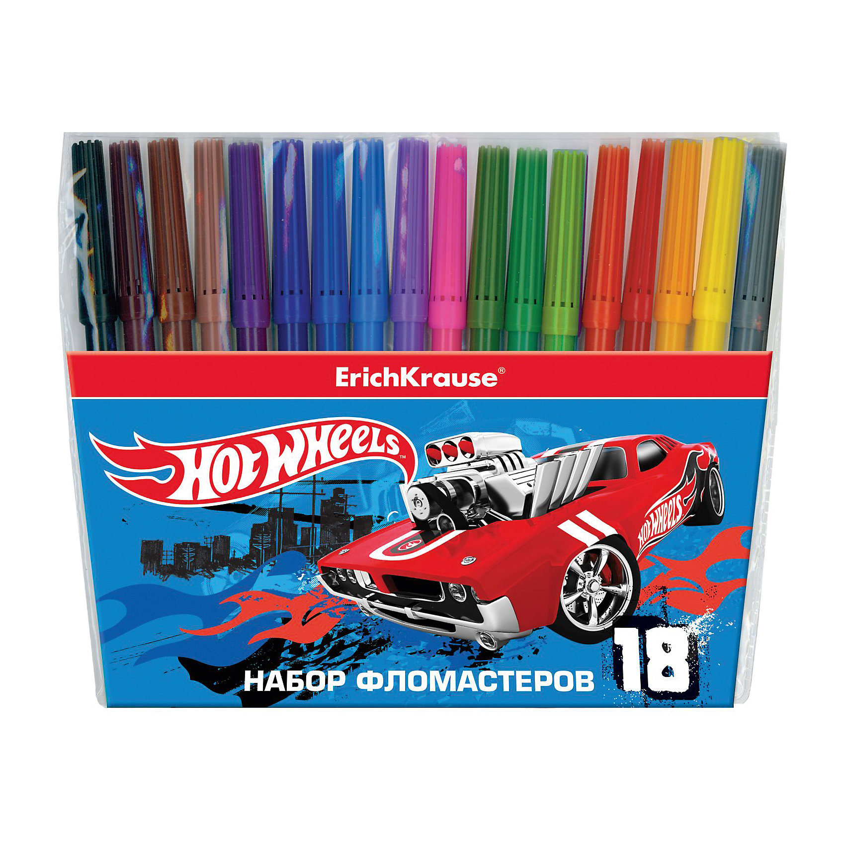 Фломастеры Hot Wheels Super Car, 18 цветов Фломастеры Hot Wheels Super Car, 18 цветовРисование<br>Флом 18цв Hot Wheels Super Car<br><br>Ширина мм: 179<br>Глубина мм: 172<br>Высота мм: 12<br>Вес г: 123<br>Возраст от месяцев: 60<br>Возраст до месяцев: 216<br>Пол: Мужской<br>Возраст: Детский<br>SKU: 5409275