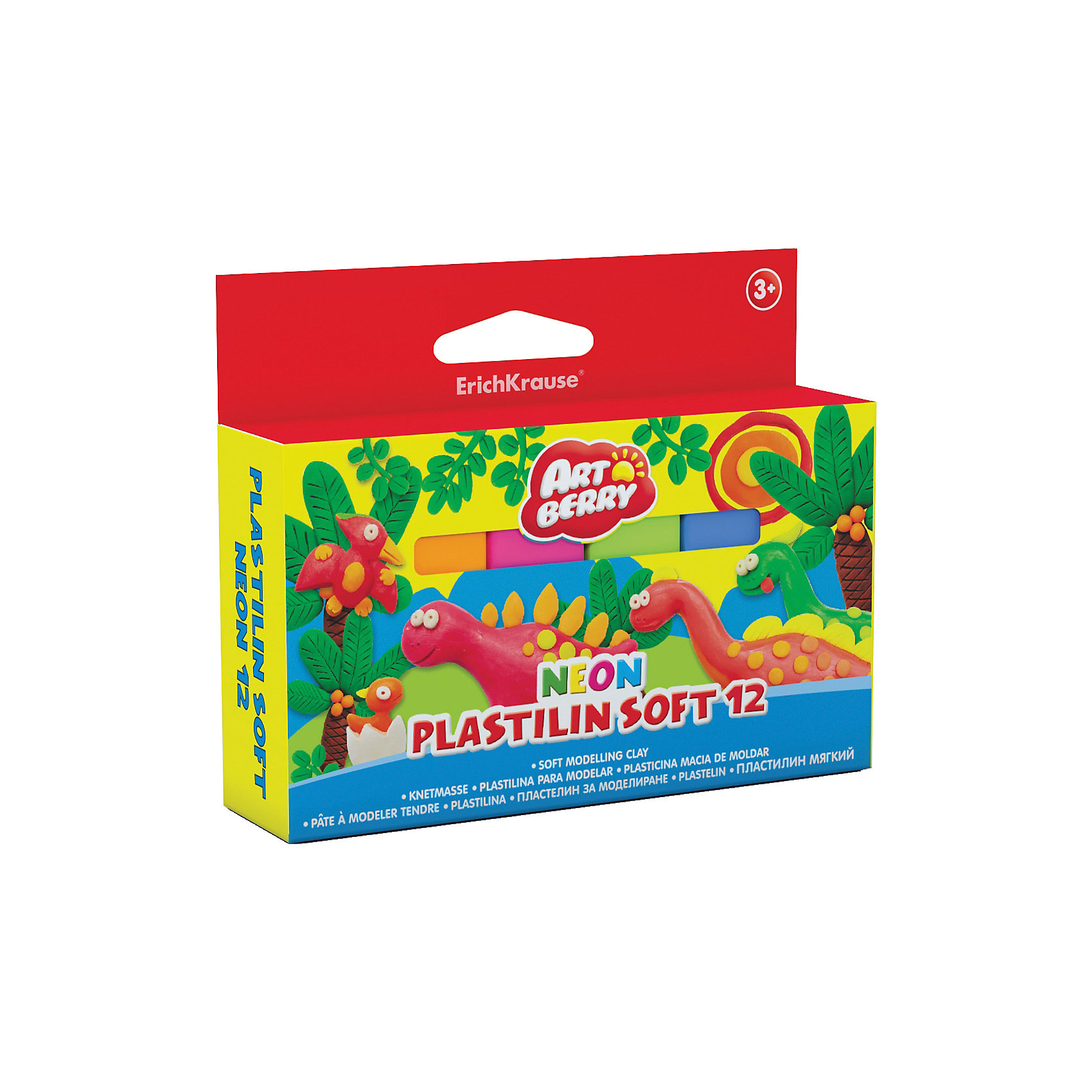 Пластилин мягкий Artberry NEON 12 цветов, 288г Пластилин мягкий Artberry NEON 12 цветов, 288гЛепка<br>Характеристики товара:<br><br>• материал упаковки: картон<br>• количество цветов: 12<br>• возраст: от 3 лет<br>• габариты упаковки: 13,5х11х1,8 см<br>• вес: 313 г<br>• страна производитель: Россия<br><br>Неоновые цвета нового пластилина понравится и малышам и их мамам! Лепка развивает мелкую моторику у малыша и творческие способности. Лепить можно самостоятельно и вместе со взрослыми. Пластилин не токсичен.<br><br>Пластилин мягкий Artberry NEON 12 цветов, 288г можно купить в нашем интернет-магазине.<br><br>Ширина мм: 135<br>Глубина мм: 110<br>Высота мм: 18<br>Вес г: 313<br>Возраст от месяцев: 36<br>Возраст до месяцев: 2147483647<br>Пол: Унисекс<br>Возраст: Детский<br>SKU: 5409314