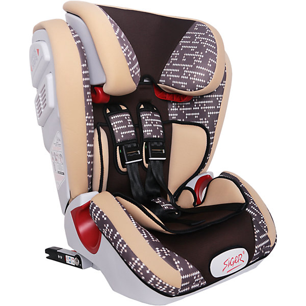 Автокресло Siger Индиго Art Isofix 9-36 кг, коричневый ромб Автокресло Siger Индиго Art Isofix 9-36 кг, коричневый ромбГруппа 1-2-3 (от 9 до 36 кг)<br>Характеристики:<br><br>• группа: 1/2/3;<br>• вес ребенка: 9-36 кг;<br>• возраст ребенка: от 1 года до 12 лет;<br>• способ крепления: Isofix;<br>• способ установки: по ходу движения автомобиля;<br>• 5-ти точечные ремни безопасности, регулируются по длине и высоте;<br>• анатомическая форма кресла;<br>• вкладыш для годовалого ребенка;<br>• регулируемый по высоте подголовник;<br>• усиленная защита от боковых ударов;<br>• чехол снимается и стирается при температуре 30 градусов;<br>• материал: пластик, полиэстер;<br>• размер автокресла: 51х43,3х63,4 см;<br>• вес автокресла: 8,3 кг.<br><br>Автокресло группы 1-2-3 предназначено для детей в возрасте от года до 12 лет. Автокресло устанавливается на заднем сидении автомобиля лицом по ходу движения автомобиля, крепится с помощью системы Изофикс. Кресло универсальное: и годовалому крохе будет уютно в кресле, и подросток будет чувствовать себя комфортно – благодаря анатомической форме кресельной чаши, широким боковинам, регулируемому подголовнику, вкладышу для малышей. <br><br>Автокресло Индиго Art Isofix 9-36 кг., SIGER, коричневый ромб можно купить в нашем интернет-магазине.<br><br>Ширина мм: 430<br>Глубина мм: 511<br>Высота мм: 631<br>Вес г: 8300<br>Возраст от месяцев: 12<br>Возраст до месяцев: 144<br>Пол: Унисекс<br>Возраст: Детский<br>SKU: 5409381