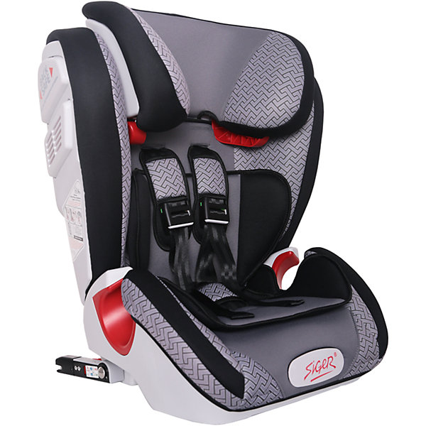 Автокресло Siger Индиго Art Isofix 9-36 кг, серый лабиринт Автокресло Siger Индиго Art Isofix 9-36 кг, серый лабиринтГруппа 1-2-3 (от 9 до 36 кг)<br>Характеристики:<br><br>• группа: 1/2/3;<br>• вес ребенка: 9-36 кг;<br>• возраст ребенка: от 1 года до 12 лет;<br>• способ крепления: Isofix;<br>• способ установки: по ходу движения автомобиля;<br>• 5-ти точечные ремни безопасности, регулируются по длине и высоте;<br>• анатомическая форма кресла;<br>• вкладыш для годовалого ребенка;<br>• регулируемый по высоте подголовник;<br>• усиленная защита от боковых ударов;<br>• чехол снимается и стирается при температуре 30 градусов;<br>• материал: пластик, полиэстер;<br>• размер автокресла: 51х43,3х63,4 см;<br>• вес автокресла: 8,3 кг.<br><br>Автокресло группы 1-2-3 предназначено для детей в возрасте от года до 12 лет. Автокресло устанавливается на заднем сидении автомобиля лицом по ходу движения автомобиля, крепится с помощью системы Изофикс. Кресло универсальное: и годовалому крохе будет уютно в кресле, и подросток будет чувствовать себя комфортно – благодаря анатомической форме кресельной чаши, широким боковинам, регулируемому подголовнику, вкладышу для малышей. <br><br>Автокресло Индиго Art Isofix 9-36 кг., SIGER, серый лабиринт можно купить в нашем интернет-магазине.<br><br>Ширина мм: 430<br>Глубина мм: 511<br>Высота мм: 631<br>Вес г: 8300<br>Возраст от месяцев: 12<br>Возраст до месяцев: 144<br>Пол: Унисекс<br>Возраст: Детский<br>SKU: 5409382