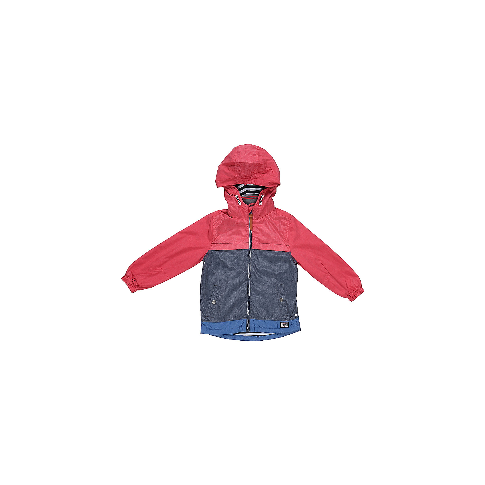 Ветровка для мальчика Sweet Berry Ветровка для мальчика Sweet BerryВерхняя одежда<br>Стильная, ветровка оригинально сочетает в себе три цвета. С хлопковой подкладкой. Модель с двумя удобными карманами. Капюшон с дополнительной утяжкой. Рукава собраны на мягкую резинку. Комфортная температура эксплуатации от +10 С и выше.<br>Состав:<br>Верх: 75%нейлон, 25%полиэстер. Подкладка: 100%хлопок.<br><br>Ширина мм: 356<br>Глубина мм: 10<br>Высота мм: 245<br>Вес г: 519<br>Цвет: красный<br>Возраст от месяцев: 36<br>Возраст до месяцев: 48<br>Пол: Мужской<br>Возраст: Детский<br>Размер: 104,98,110,116,122,128<br>SKU: 5410602