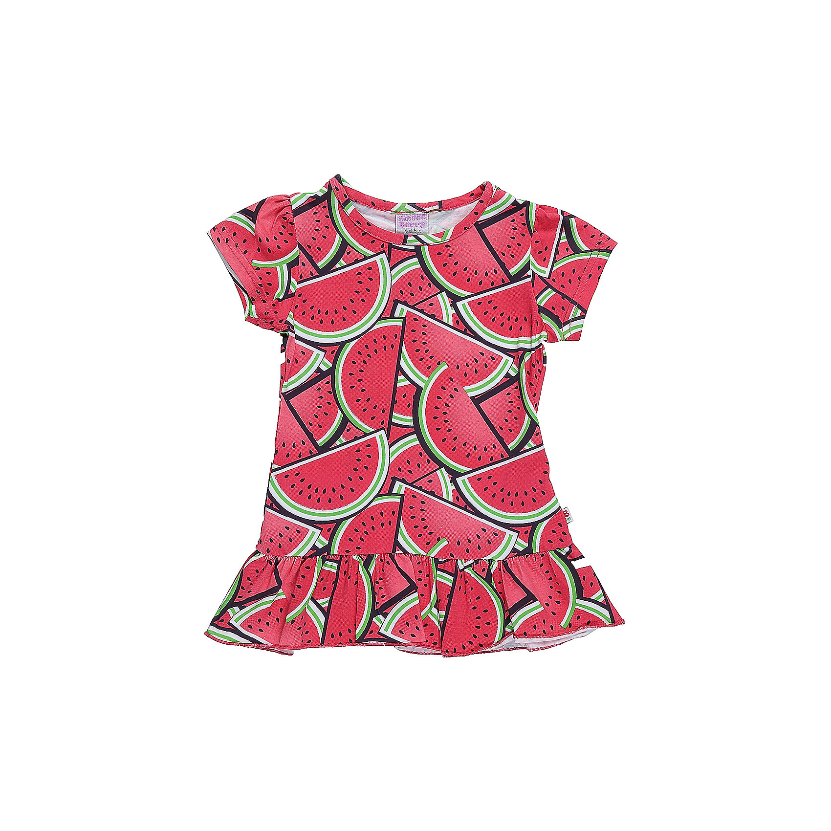 Футболка для девочки Sweet Berry Футболка для девочки Sweet BerryФутболки, топы<br>Яркая хлопковая футболка для девочки с фруктовым принтом.<br>Состав:<br>95%хлопок 5%эластан<br><br>Ширина мм: 199<br>Глубина мм: 10<br>Высота мм: 161<br>Вес г: 151<br>Цвет: фиолетовый<br>Возраст от месяцев: 12<br>Возраст до месяцев: 15<br>Пол: Женский<br>Возраст: Детский<br>Размер: 80,86,92,98<br>SKU: 5411401