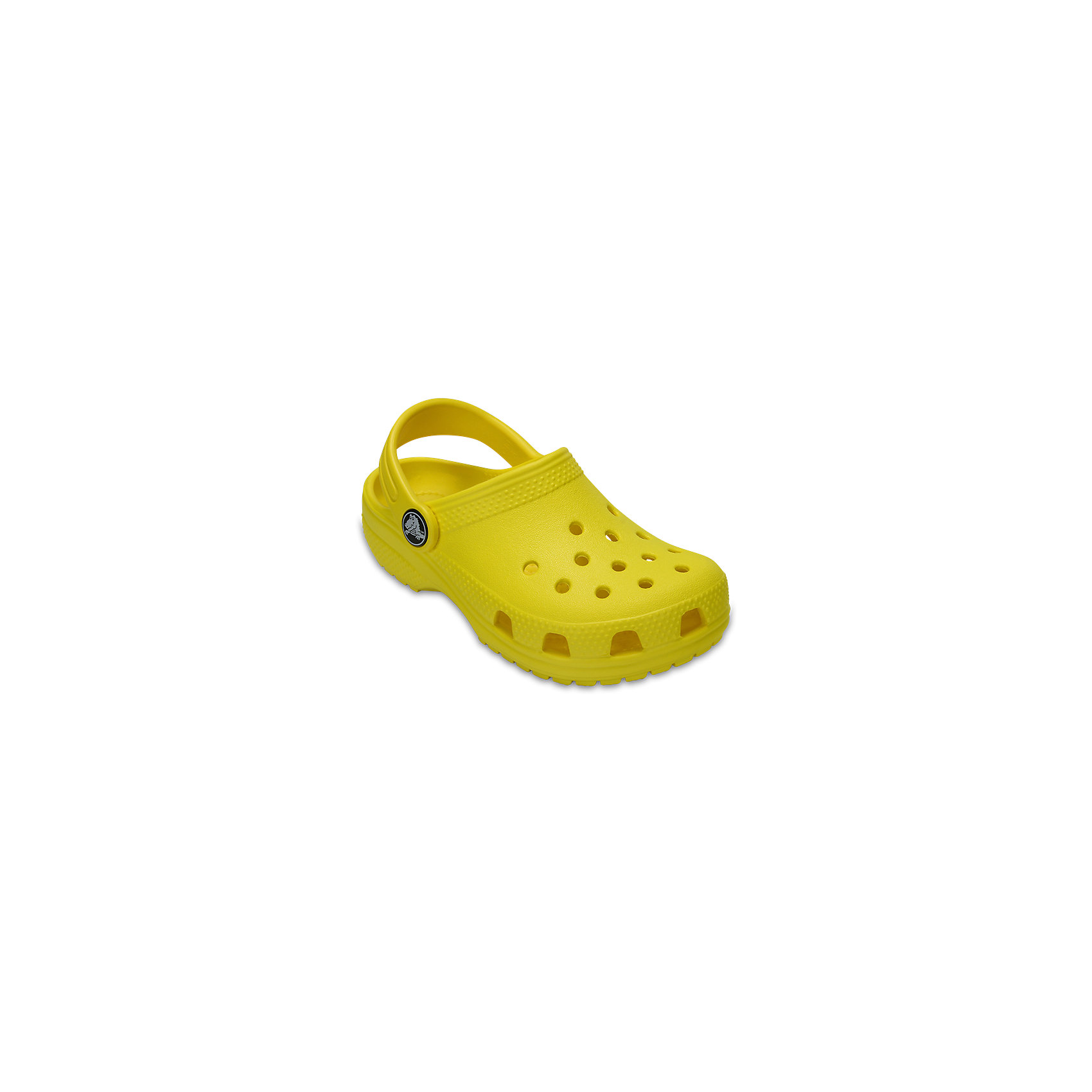 Сабо Classic clog, CROCS Сабо Classic clog, CROCSПляжная обувь<br>Характеристики товара:<br><br>• цвет: желтый<br>• сезон: лето<br>• тип: пляжная обувь<br>• материал: 100% полимер Croslite™<br>• литая модель<br>• вентиляционные отверстия<br>• бактериостатичный материал<br>• пяточный ремешок фиксирует стопу<br>• толстая устойчивая подошва<br>• отверстия для использования украшений<br>• анатомическая стелька с массажными точками<br>• страна бренда: США<br>• страна изготовитель: Китай<br><br>Сабо Classic clog обеспечивают детям необходимый комфорт, а анатомическая стелька с массажными линиями для стимуляции кровообращения позволяет ножкам дольше не уставать. <br><br>Материал, из которого они сделаны, не дает размножаться бактериям, поэтому такая обувь препятствует образованию неприятного запаха и появлению болезней стоп. <br><br>Обувь от американского бренда Crocs в данный момент завоевала широкую популярность во всем мире, и это не удивительно - ведь она невероятно удобна. <br><br>Сабо Classic clog от торговой марки Crocs можно купить в нашем интернет-магазине.<br><br>Ширина мм: 225<br>Глубина мм: 139<br>Высота мм: 112<br>Вес г: 290<br>Цвет: желтый<br>Возраст от месяцев: 132<br>Возраст до месяцев: 144<br>Пол: Унисекс<br>Возраст: Детский<br>Размер: 34/35,27,28,29,30,21,22,23,24,25,26,31/32,33/34<br>SKU: 5416386
