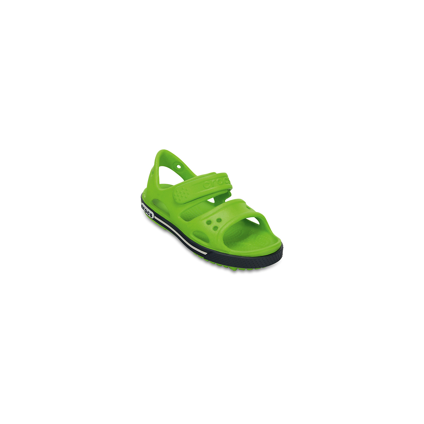 Сандалии для мальчика Kids’ Crocband™ II Sandal CROCS Сандалии для мальчика Kids’ Crocband™ II Sandal CROCSПляжная обувь<br>Характеристики товара:<br><br>• цвет: зеленый<br>• сезон: лето<br>• материал: 100% полимер Croslite™<br>• бактериостатичный материал<br>• ремешок фиксирует стопу<br>• антискользящая устойчивая подошва<br>• липучка<br>• анатомическая стелька с массажными точками<br>• страна бренда: США<br>• страна изготовитель: Китай<br><br>Для правильного развития ребенка крайне важно, чтобы обувь была удобной.<br><br>Такие сандалии обеспечивают детям необходимый комфорт, а анатомическая стелька с массажными линиями для стимуляции кровообращения позволяет ножкам дольше не уставать. <br><br>Сандалии легко надеваются и снимаются, отлично сидят на ноге. <br><br>Материал, из которого они сделаны, не дает размножаться бактериям, поэтому такая обувь препятствует образованию неприятного запаха и появлению болезней стоп. <br><br>Обувь от американского бренда Crocs в данный момент завоевала широкую популярность во всем мире, и это не удивительно - ведь она невероятно удобна. <br><br>Сандалии Kids’ Crocband™ II Sandal от торговой марки Crocs можно купить в нашем интернет-магазине.<br><br>Ширина мм: 219<br>Глубина мм: 154<br>Высота мм: 121<br>Вес г: 343<br>Цвет: зеленый<br>Возраст от месяцев: 60<br>Возраст до месяцев: 72<br>Пол: Мужской<br>Возраст: Детский<br>Размер: 29,34/35,27,28,30,21,22,23,24,25,26,31/32,33/34<br>SKU: 5416633