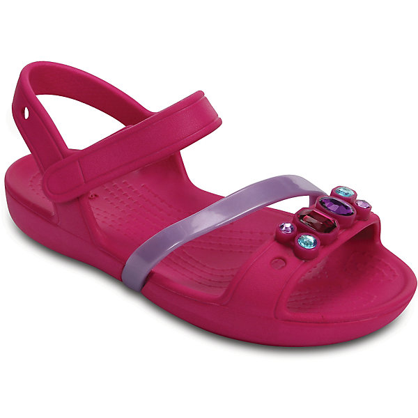 Босоножки для девочки CROCS Босоножки для девочки CROCSБосоножки<br>Характеристики:<br><br>• Цвет: розовый<br>• Милые сандалии, в которых очень удобно играть<br>• Забавные украшения для еще большего удовольствия<br>• Регулируемые ремешки из ТПУ с застежкой-липучкой для надежной фиксации<br>• Материал Croslite™ делает сандалии невероятно легкими и удобными<br>• Обновление классических сандалий Keeley<br>• Легкие, цельнолитые сандалии из материала Croslite™<br><br>Обувь от американского бренда Crocs в данный момент завоевала широкую популярность во всем мире, и это не удивительно - ведь она невероятно удобна. Её носят врачи, спортсмены, звёзды шоу-бизнеса, люди, которым много времени приходится бывать на ногах - они понимают, как важна комфортная обувь. Продукция Crocs - это качественные товары, созданные с применением новейших технологий. Обувь отличается стильным дизайном и продуманной конструкцией. Изделие производится из качественных и проверенных материалов, которые безопасны для детей.<br><br>Сандалии LINA SANDAL от торговой марки Crocs можно купить в нашем интернет-магазине.<br><br>Ширина мм: 219<br>Глубина мм: 154<br>Высота мм: 121<br>Вес г: 343<br>Цвет: розовый<br>Возраст от месяцев: 15<br>Возраст до месяцев: 18<br>Пол: Женский<br>Возраст: Детский<br>Размер: 22,34/35,27,28,29,30,21,24,25,26,31/32,33/34,23<br>SKU: 5416878