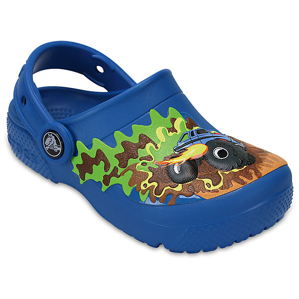 Сабо Kids Classic, CROCS Сабо Kids Classic, CROCSПляжная обувь<br>Характеристики товара:<br><br>• цвет: синий<br>• принт: Вспыш и Чудо-машинки<br>• сезон: лето<br>• тип: пляжная обувь<br>• материал: 100% полимер Croslite™<br>• под воздействием температуры тела принимают форму стопы<br>• полностью литая модель<br>• вентиляционные отверстия<br>• бактериостатичный материал<br>• пяточный ремешок фиксирует стопу<br>• отверстия для использования украшений<br>• анатомическая стелька с массажными точками<br>• страна бренда: США<br>• страна изготовитель: Китай<br><br>Для правильного развития ребенка крайне важно, чтобы обувь была удобной.<br><br>Такие сабо обеспечивают детям необходимый комфорт, а анатомическая стелька с массажными линиями для стимуляции кровообращения позволяет ножкам дольше не уставать. <br><br>Материал, из которого они сделаны, не дает размножаться бактериям, поэтому такая обувь препятствует образованию неприятного запаха и появлению болезней стоп.<br><br>Обувь от американского бренда Crocs в данный момент завоевала широкую популярность во всем мире, и это не удивительно - ведь она невероятно удобна. <br><br>Её носят врачи, спортсмены, звёзды шоу-бизнеса, люди, которым много времени приходится бывать на ногах - они понимают, как важна комфортная обувь. <br><br>Продукция Crocs - это качественные товары, созданные с применением новейших технологий. <br><br>Обувь отличается стильным дизайном и продуманной конструкцией. Изделие производится из качественных и проверенных материалов, которые безопасны для детей.<br><br>Сабо Kids Classic от торговой марки Crocs можно купить в нашем интернет-магазине.<br><br>Ширина мм: 225<br>Глубина мм: 139<br>Высота мм: 112<br>Вес г: 290<br>Цвет: синий<br>Возраст от месяцев: 24<br>Возраст до месяцев: 36<br>Пол: Унисекс<br>Возраст: Детский<br>Размер: 26,28,34/35,33/34,31/32,25,24,23,22,21,30,29,27<br>SKU: 5416934