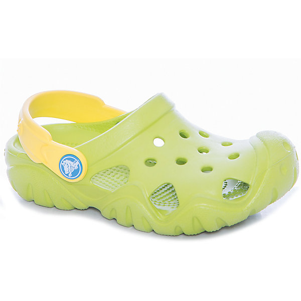 Сабо Kids Classic, CROCS, зеленый Сабо Kids Classic, CROCS, зеленыйПляжная обувь<br>Характеристики товара:<br><br>• цвет: зеленый<br>• сезон: лето<br>• тип: пляжная обувь<br>• материал: 100% полимер Croslite™<br>• под воздействием температуры тела принимают форму стопы<br>• полностью литая модель<br>• вентиляционные отверстия<br>• бактериостатичный материал<br>• пяточный ремешок фиксирует стопу<br>• толстая устойчивая подошва<br>• анатомическая стелька с массажными точками<br>• страна бренда: США<br>• страна изготовитель: Китай<br><br>Для правильного развития ребенка крайне важно, чтобы обувь была удобной.<br><br>Такие сабо обеспечивают детям необходимый комфорт, а анатомическая стелька с массажными линиями для стимуляции кровообращения позволяет ножкам дольше не уставать. <br><br>Сабо легко надеваются и снимаются, отлично сидят на ноге. <br><br>Материал, из которого они сделаны, не дает размножаться бактериям, поэтому такая обувь препятствует образованию неприятного запаха и появлению болезней стоп.<br><br>Обувь от американского бренда Crocs в данный момент завоевала широкую популярность во всем мире, и это не удивительно - ведь она невероятно удобна. <br><br>Продукция Crocs - это качественные товары, созданные с применением новейших технологий.<br><br>Сабо Kids Classic от торговой марки Crocs можно купить в нашем интернет-магазине.<br><br>Ширина мм: 225<br>Глубина мм: 139<br>Высота мм: 112<br>Вес г: 290<br>Цвет: зеленый<br>Возраст от месяцев: 24<br>Возраст до месяцев: 36<br>Пол: Унисекс<br>Возраст: Детский<br>Размер: 26,31/32,25,24,23,29,30,28,27,34/35,33/34<br>SKU: 5417081