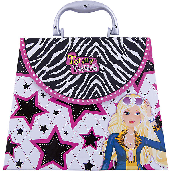 Игровой косметический набор Трапеция, Totally Fashion Игровой косметический набор Трапеция, Totally FashionНаборы детской косметики<br>Характеристики:<br><br>• Вид игрушек: детская косметика<br>• Пол: для девочки<br>• Материал: пластик, натуральные компоненты и красители<br>• Цвет: оттенки розового, голубой, бежевый, фиолетовый, бирюзовый и др.<br>• Комплектация: <br> блеск для губ – 4 тона <br> румяна – 4 тона <br> тени для век – 5 тонов <br> лак для ногтей – 4 тона <br> аппликатор – 1 шт. <br> кисточка – 1 шт.<br> разделители для пальцев – 2 шт.<br>• Размер упаковки (Д*Ш*В): 19,5*8*22 см<br>• Вес: 470 г<br>• Упаковка: сумочка в форме трапеции<br><br>Игровой косметический набор Трапеция, Totally Fashion от мирового лидера в производстве натуральной и безопасной косметики как для взрослых, так и для детей. Линейка наборов Totally Fashion представляет собой яркие, безопасные и оригинальные косметические наборы для девочек. Используемые в производстве ингредиенты и материалы имеют международные сертификаты безопасности. <br><br>Декоративные тени, румяна, блеск и лак для ногтей легко смываются теплой водой, не оставляют пятен на одежде и не вызывают раздражение. В палитре оттенков имеются самые модные и стильные оттенки. В наборе предусмотрены инструменты и аксессуары, которые позволят аккуратно нанести макияж и сделать маникюр или педикюр. Футляр для декоративной косметики выполнен в виде сумочки с брендовым дизайном, на внутренней стороне крышки предусмотрено зеркальце.<br><br>Игровой косметический набор Трапеция, Totally Fashion станет идеальным подарком для девочки к любому празднику.<br><br>Игровой косметический набор Трапеция, Totally Fashion можно купить в нашем интернет-магазине.<br><br>Ширина мм: 195<br>Глубина мм: 80<br>Высота мм: 220<br>Вес г: 470<br>Возраст от месяцев: 60<br>Возраст до месяцев: 120<br>Пол: Женский<br>Возраст: Детский<br>SKU: 5418947